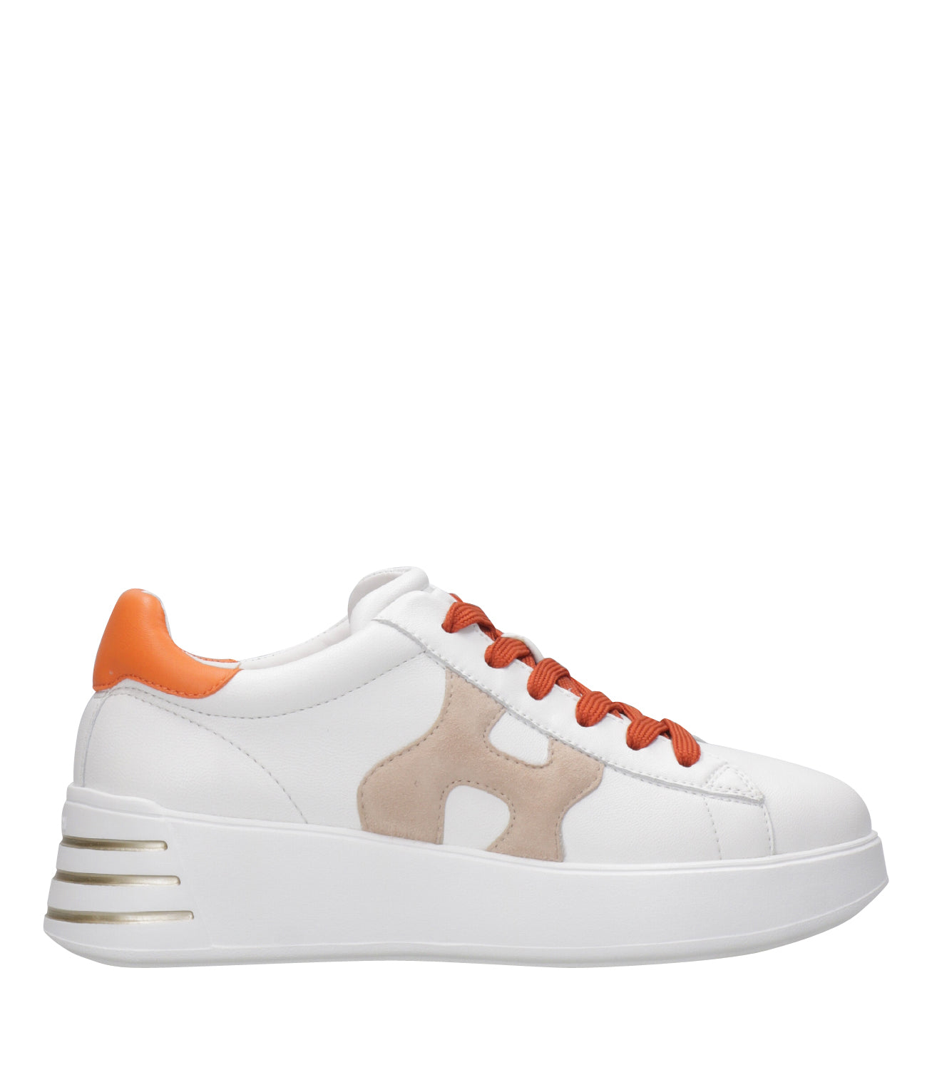 Hogan | Sneakers Rebel Bianco e Arancio