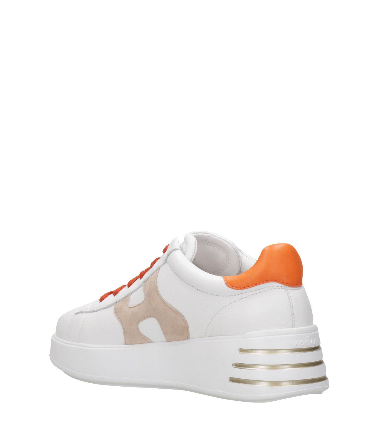 Hogan | Sneakers Rebel Bianco e Arancio