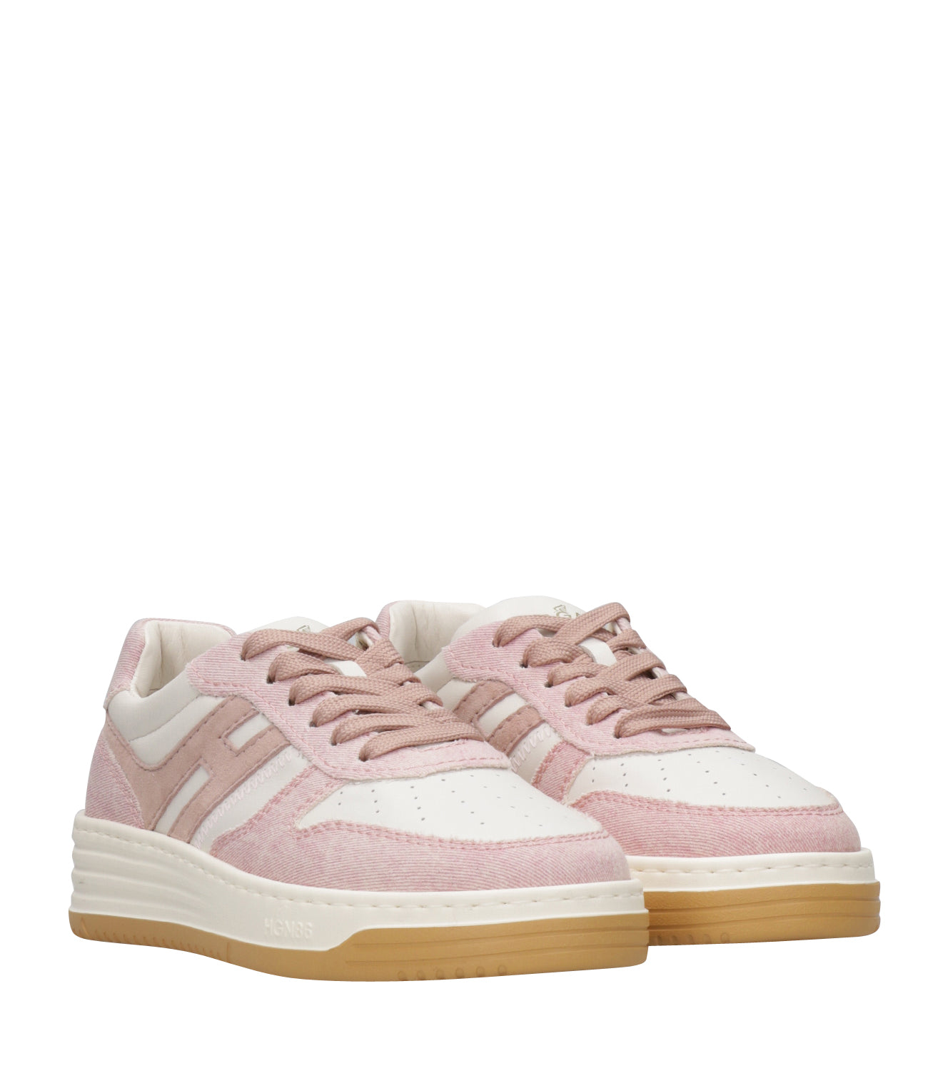 Hogan | Sneakers H630 Rosa e Bianco