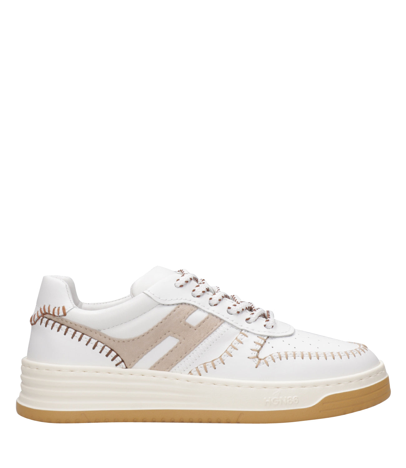 Hogan | Sneakers H630 White and Beige