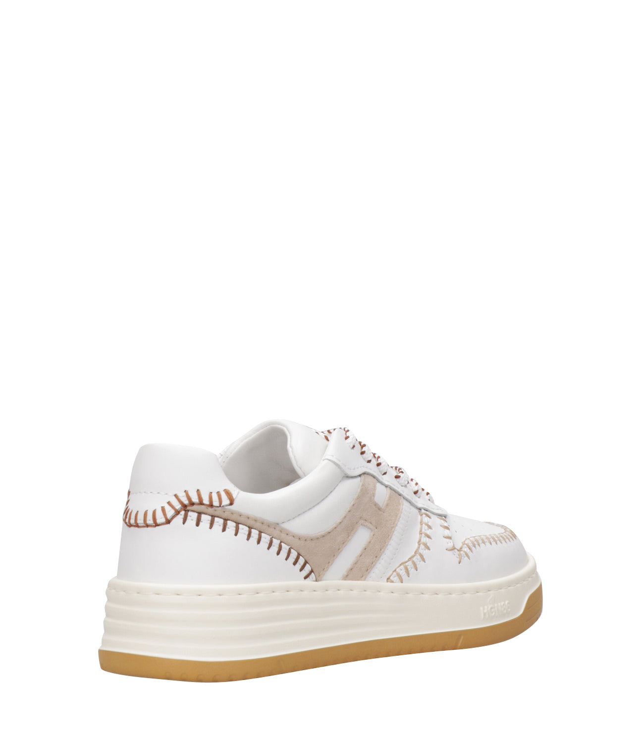 Hogan | Sneakers H630 Bianca e Beige