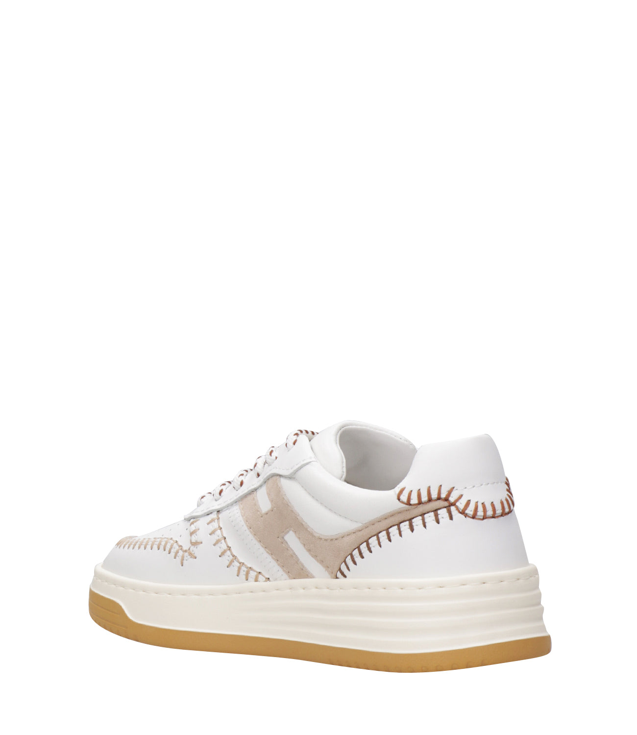 Hogan | Sneakers H630 Bianca e Beige