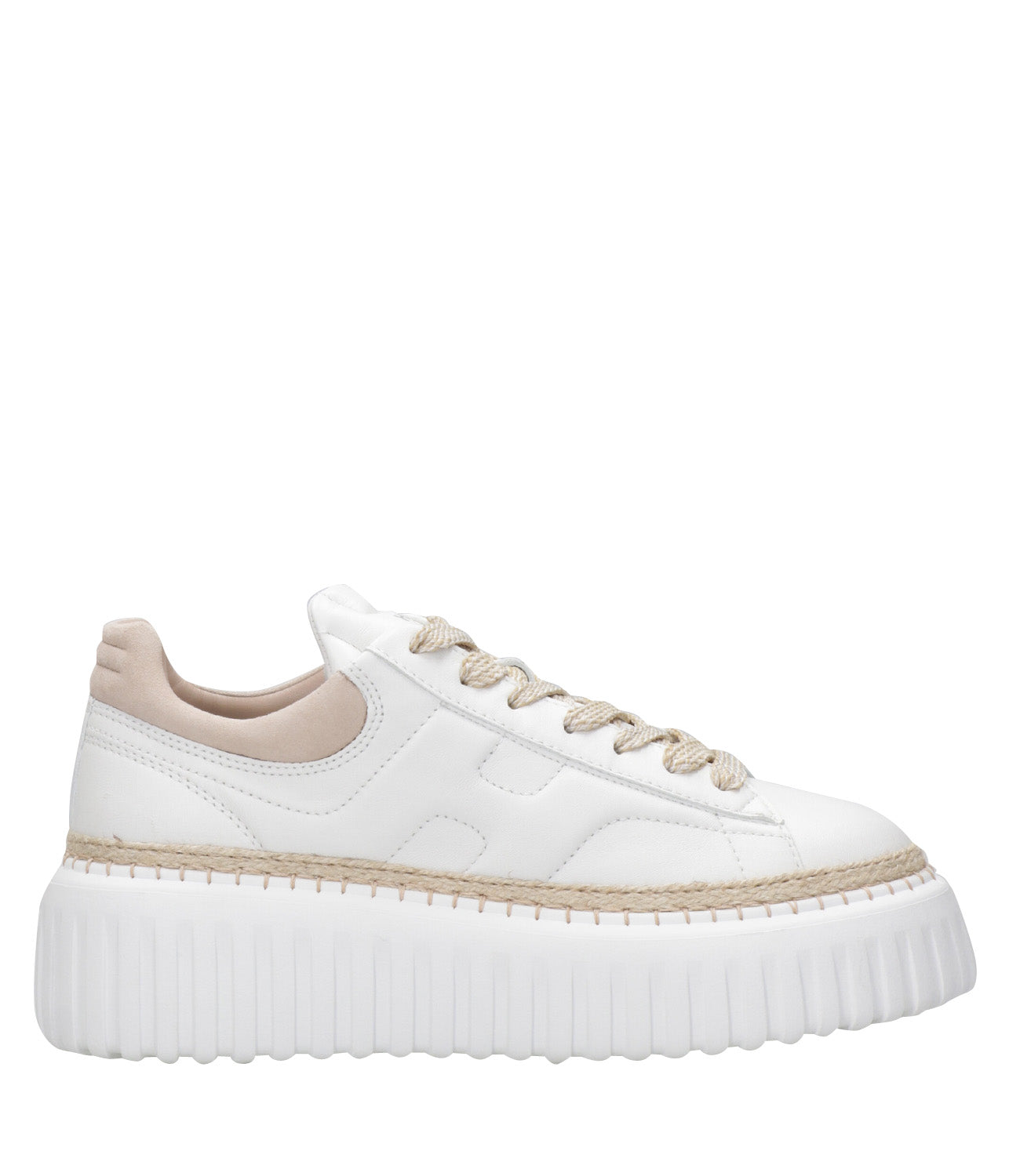 Hogan | Sneakers H-Stripes H659 White and Beige