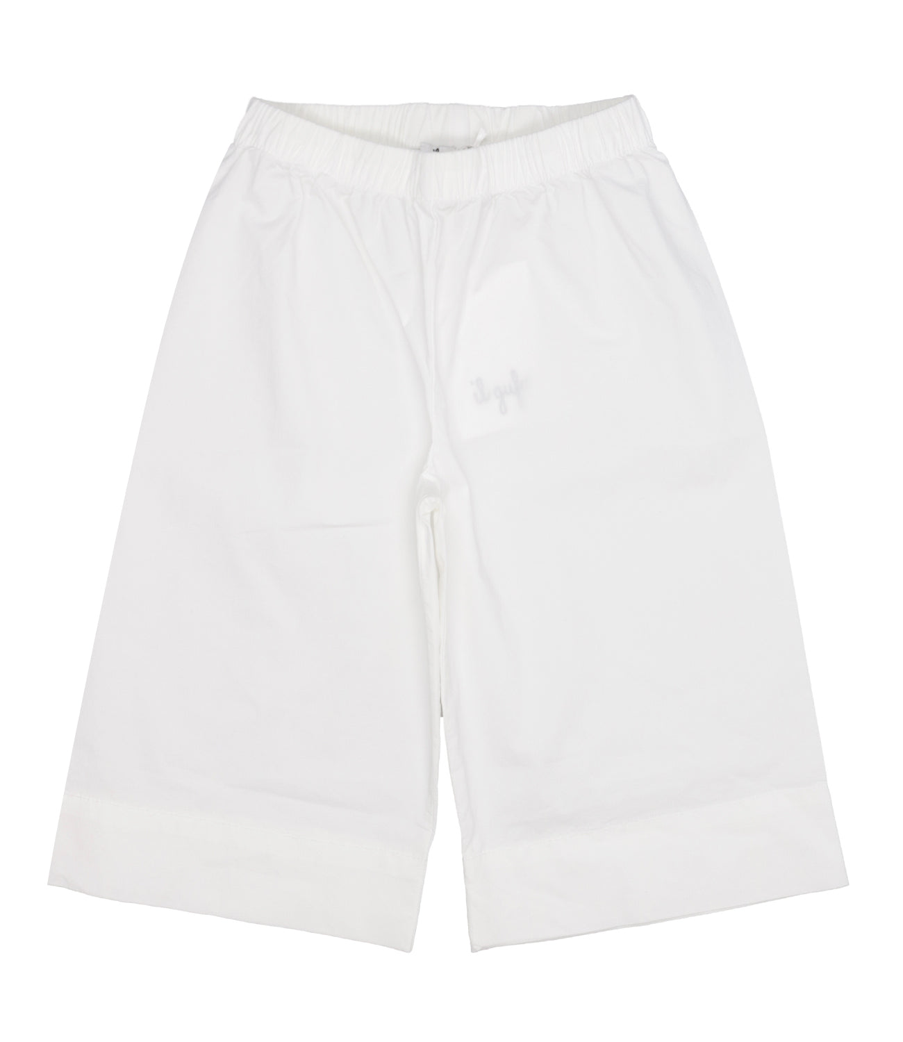 The Owl | White Capri Pants