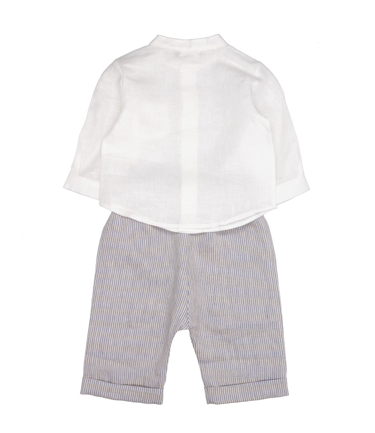 Lalalù | Set Camicia e Pantalone Grigio