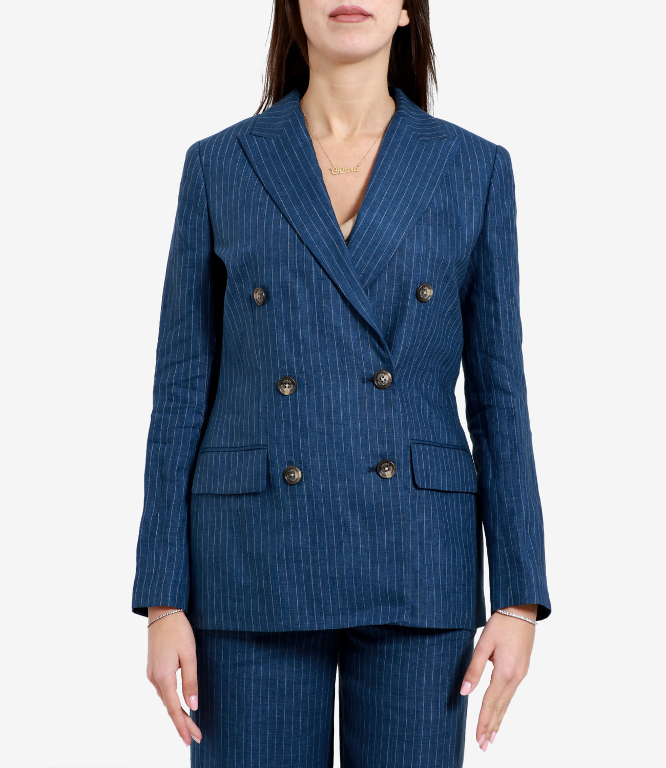 Lauren Ralph Lauren | Blue and White Blazer