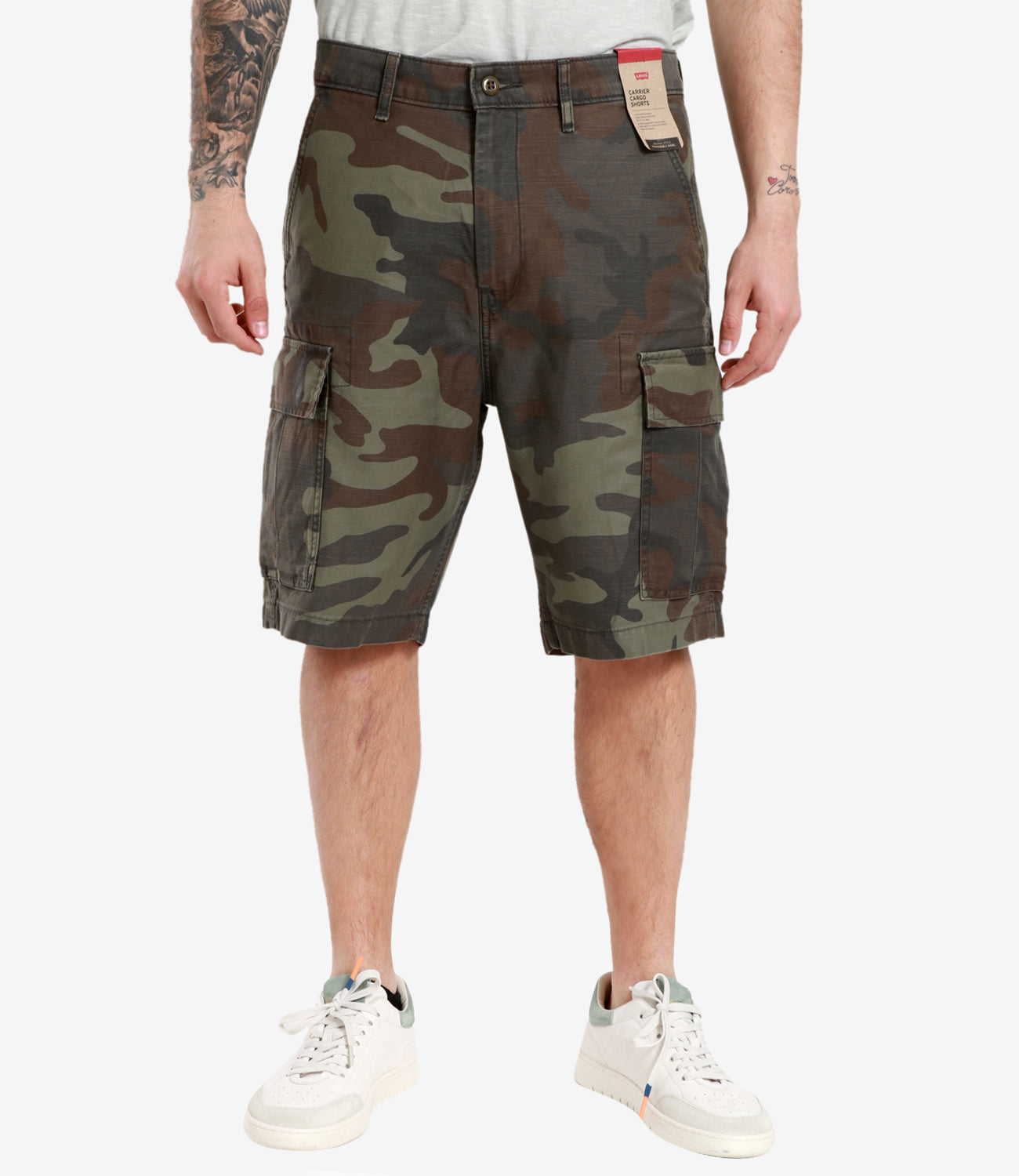 Levis | Bermuda Carrier Cargo Verde Militare