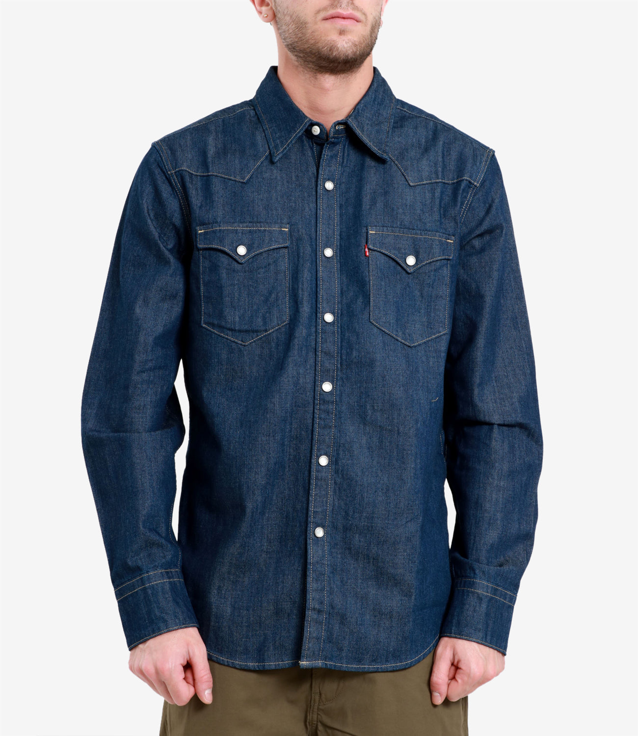 Levis | Boston Western Standard Blue Shirt