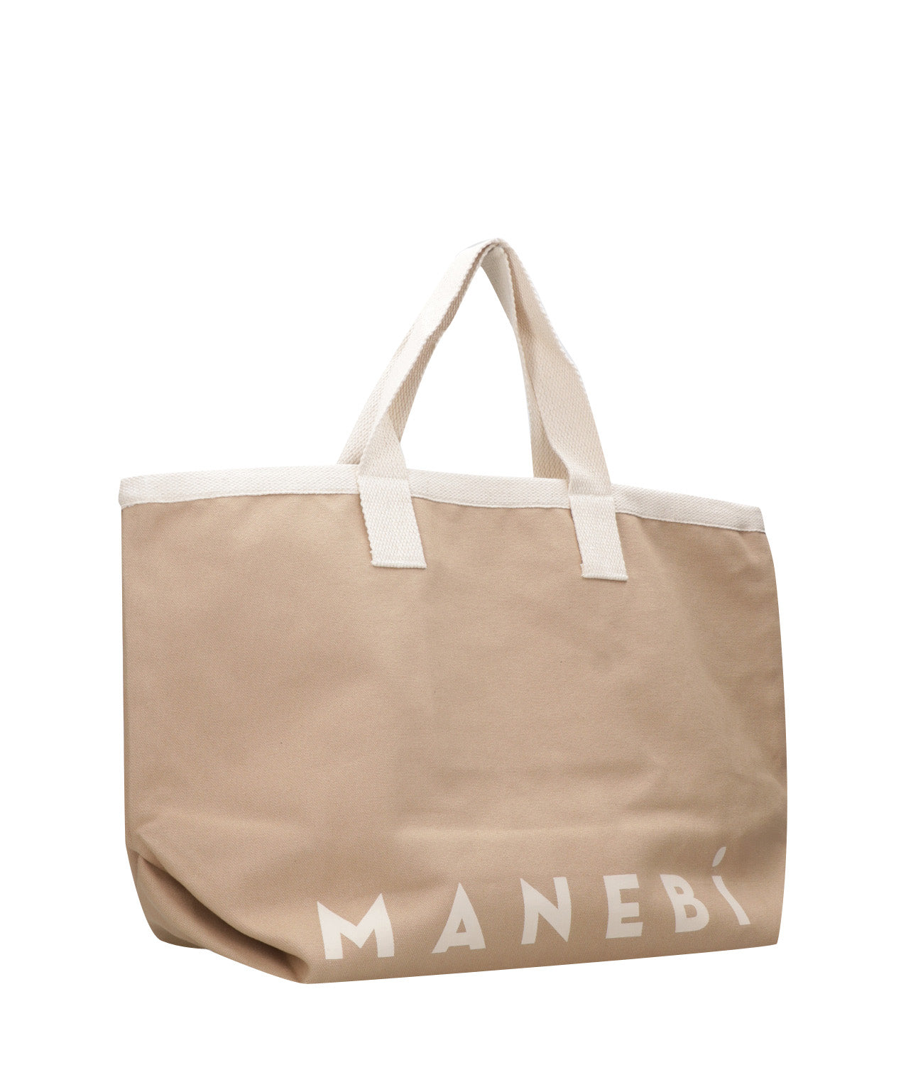 Manebi | Borsa California Tote Bag Deserto e Ecru