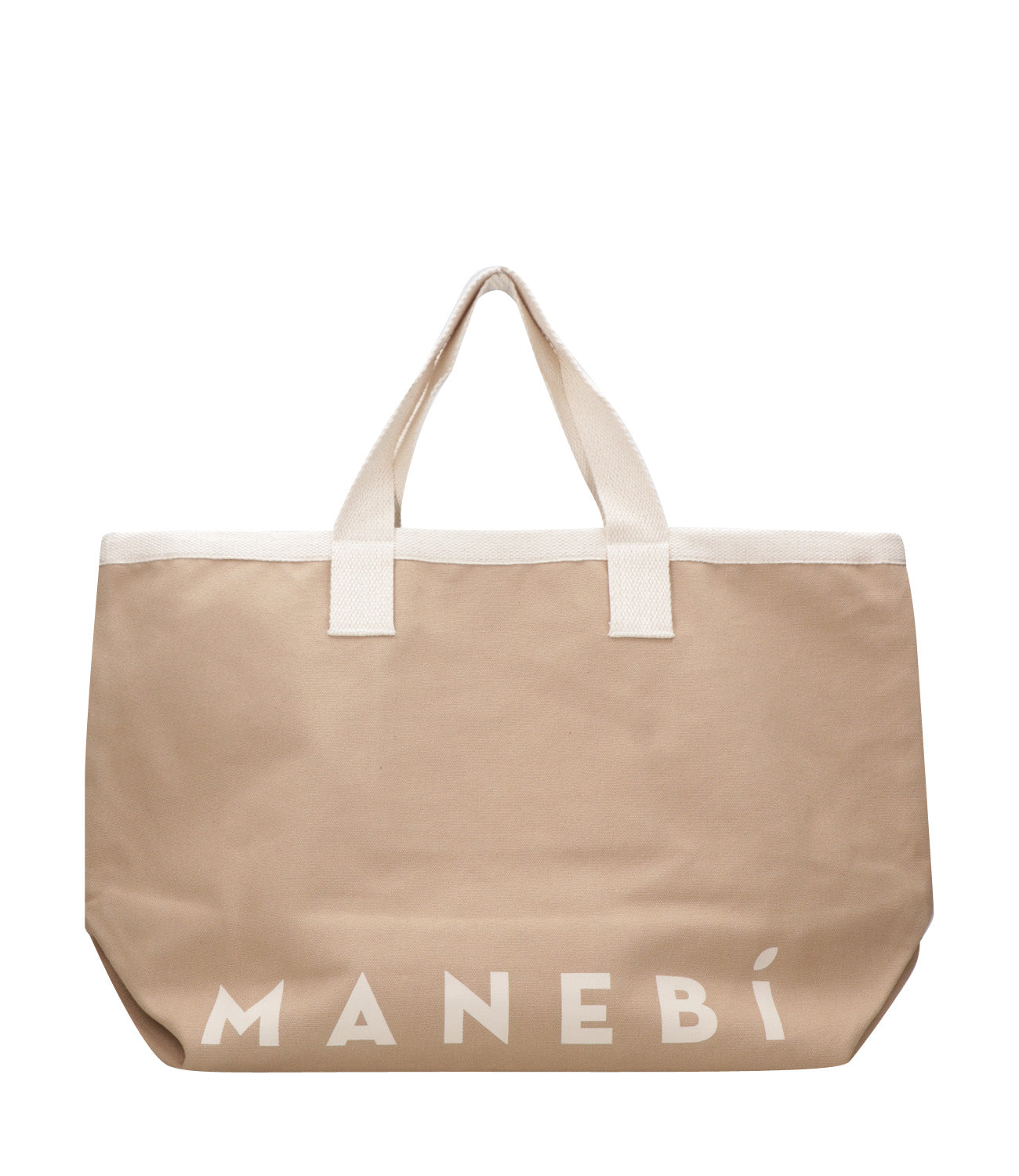 Manebi | Borsa California Tote Bag Deserto e Ecru