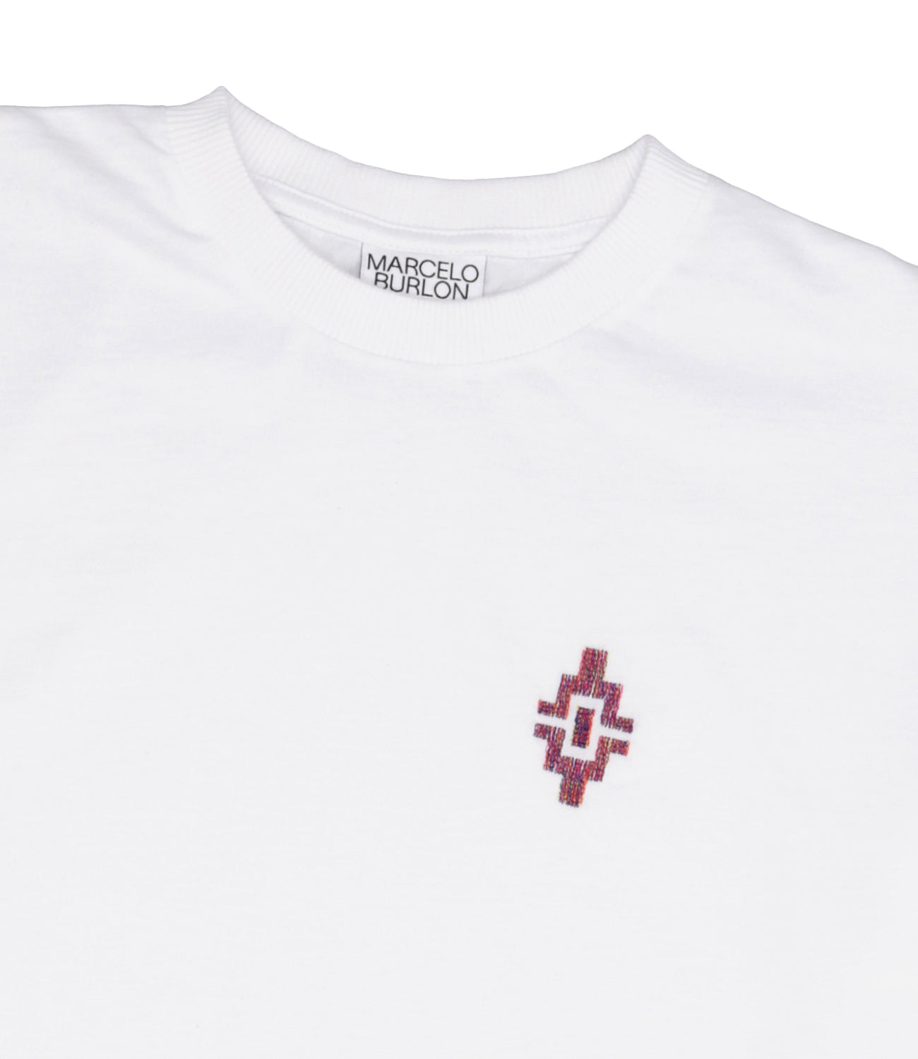 Marcelo Burlon Kids | T-Shirt Graffiti Cross Over White