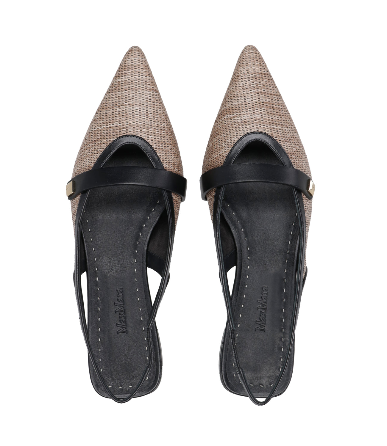 Max Mara | Black Sandal and Clay