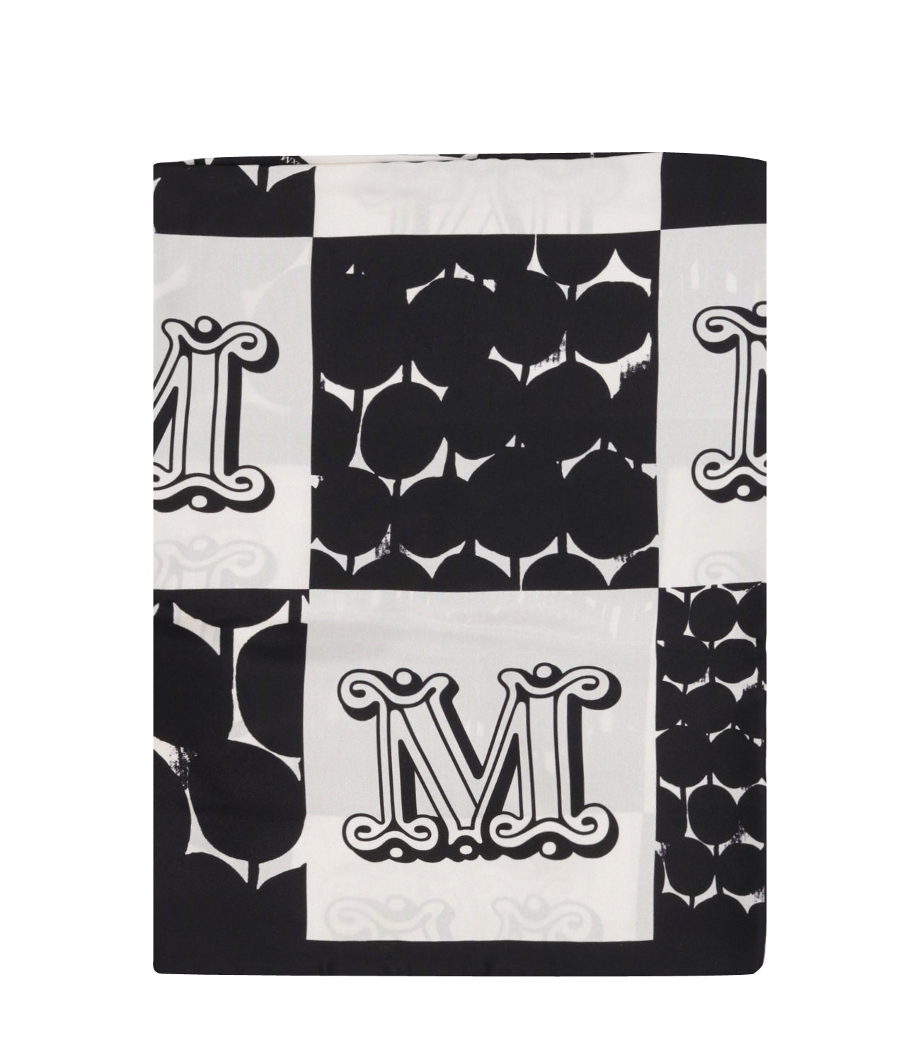 Max Mara | Foulard Carre90 Black and White