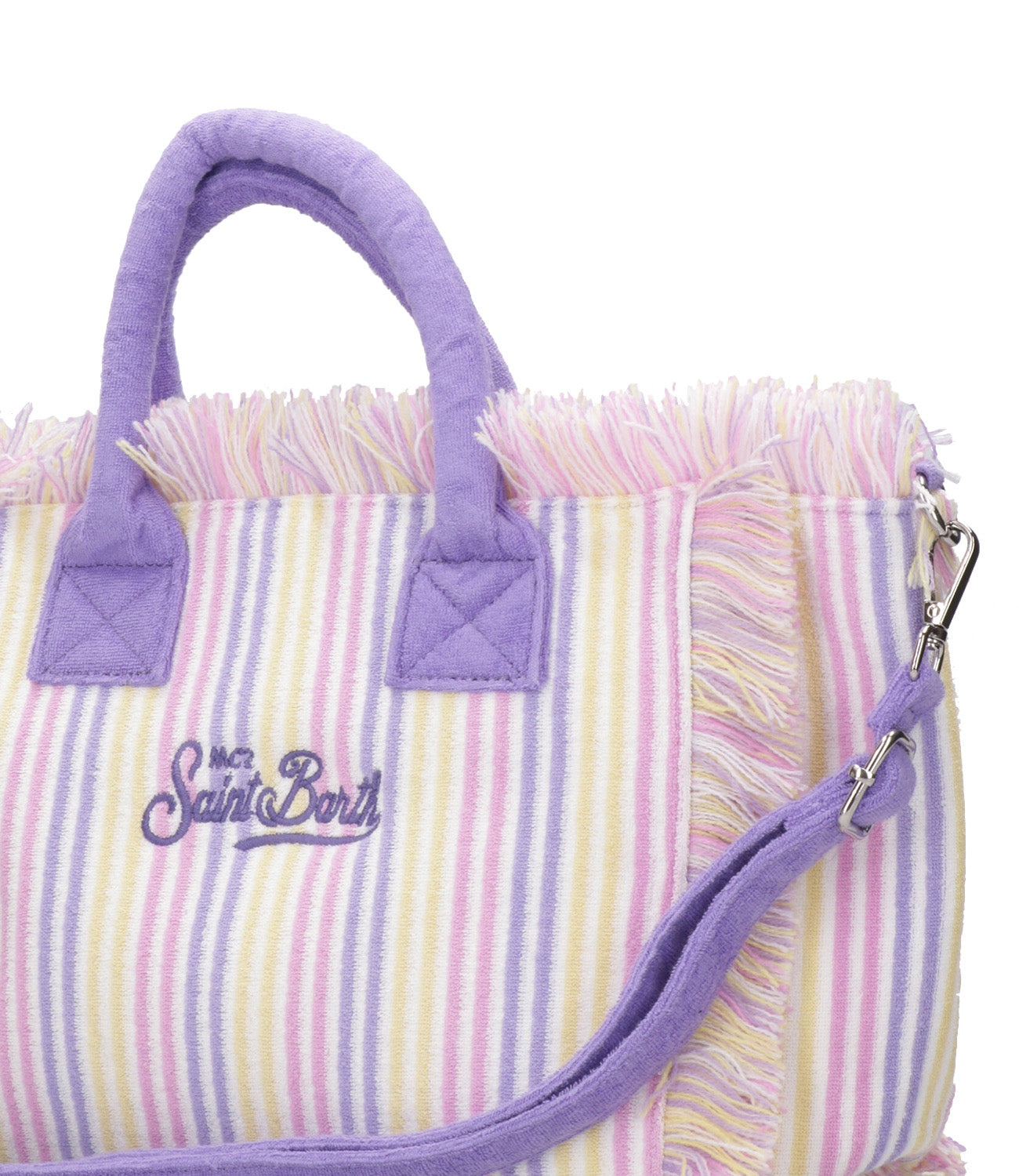 MC2 Saint Barth | Colette Sponge Bag Purple Pink and Yellow