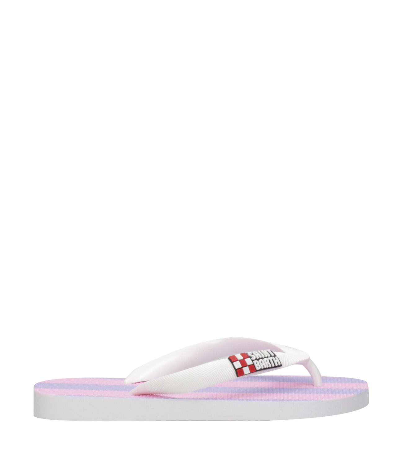 MC2 Saint Barth Kids | Clara Lilac and Pink Flip Flops