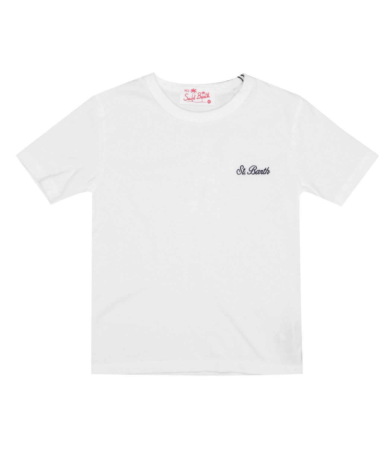 MC2 Saint Barth Kids | T-Shirt Dove Jr Bianco