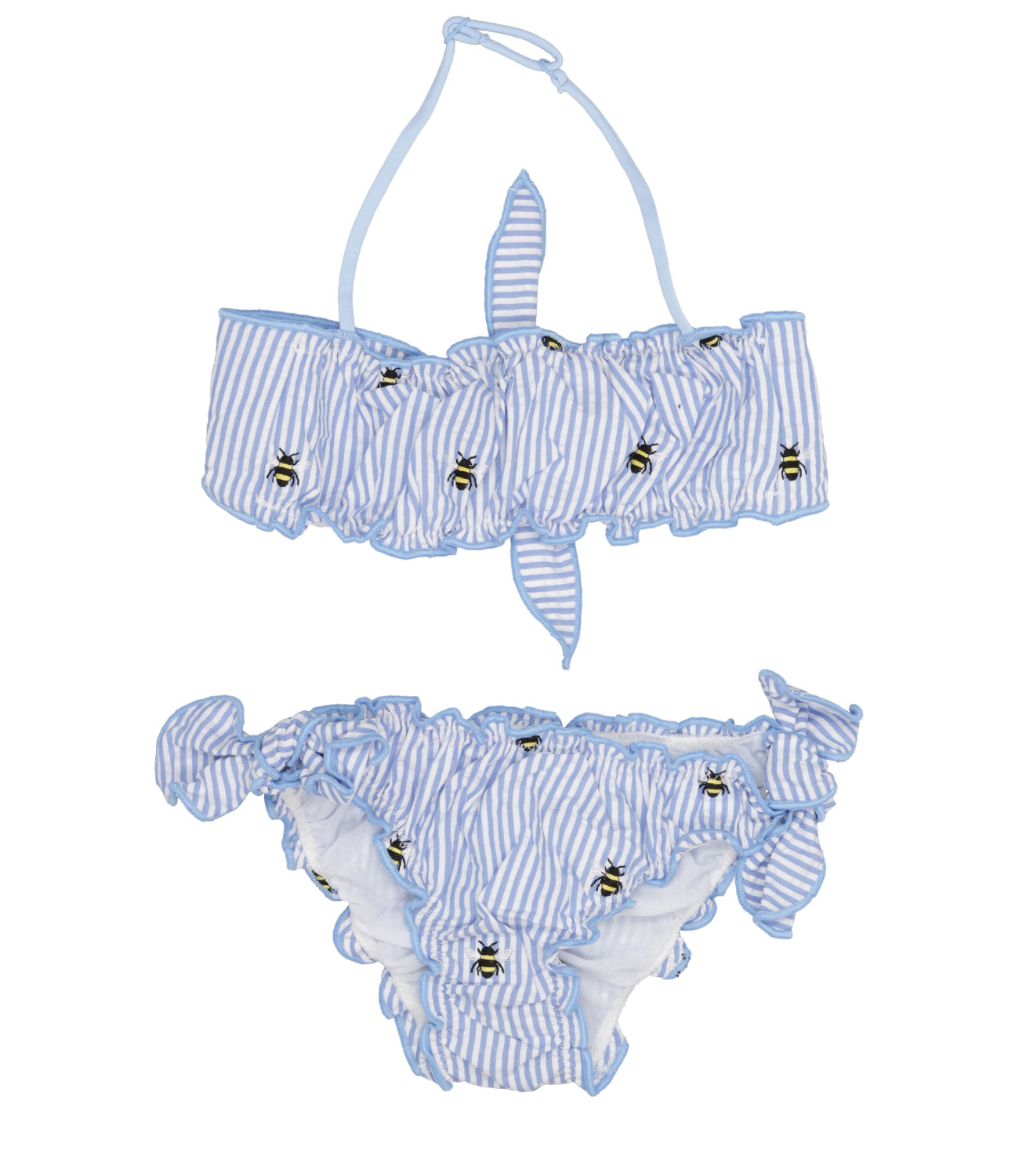 MC2 Saint Barth Kids | Bikini Swimsuit Emy Heavenly and White