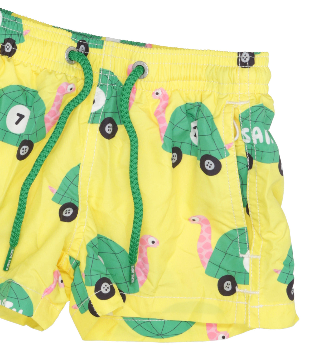 MC2 Saint Barth | Costume Boxer Jean Lighting Giallo e Verde