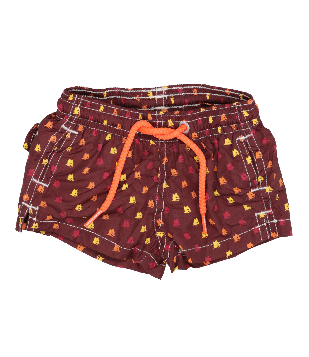 MC2 Saint Barth | Costume Shorts Jean Lighting Rosso