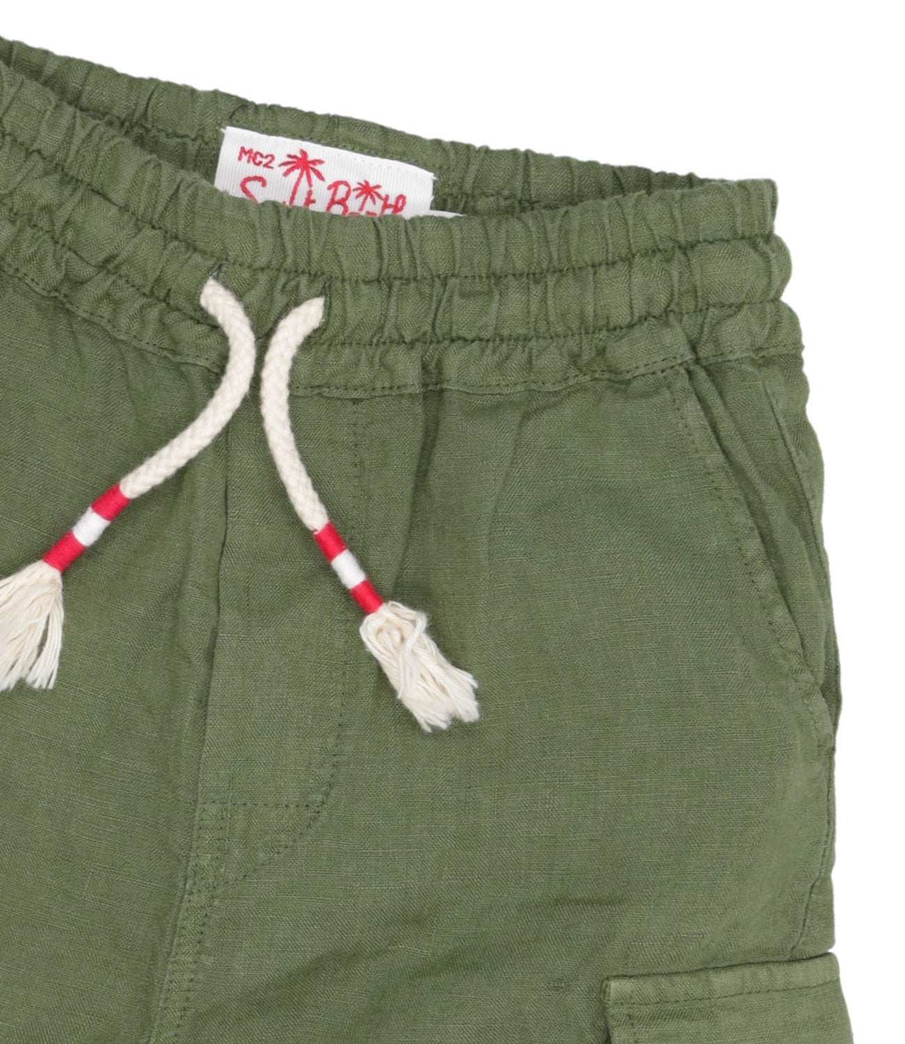 MC2 Saint Barth | Military Green Bermuda Shorts