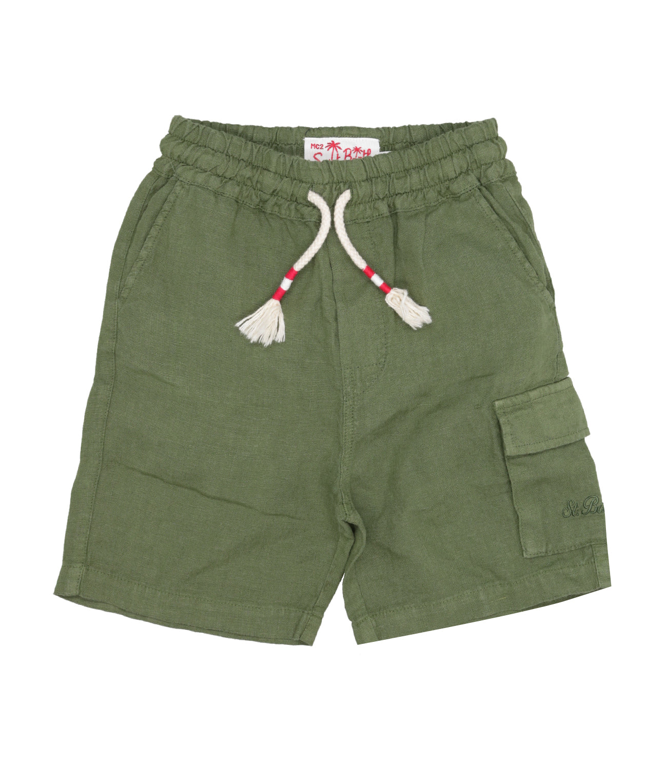 MC2 Saint Barth | Military Green Bermuda Shorts