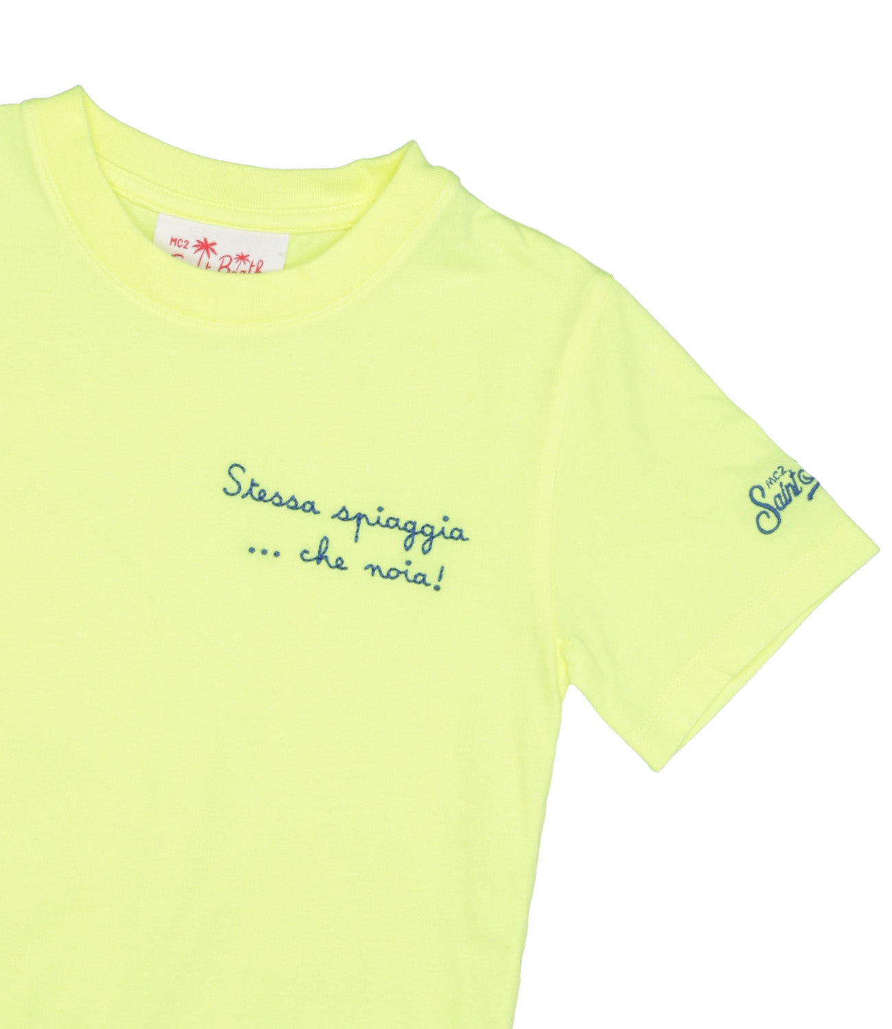 MC2 Saint Barth Kids | Yellow Lime T-Shirt