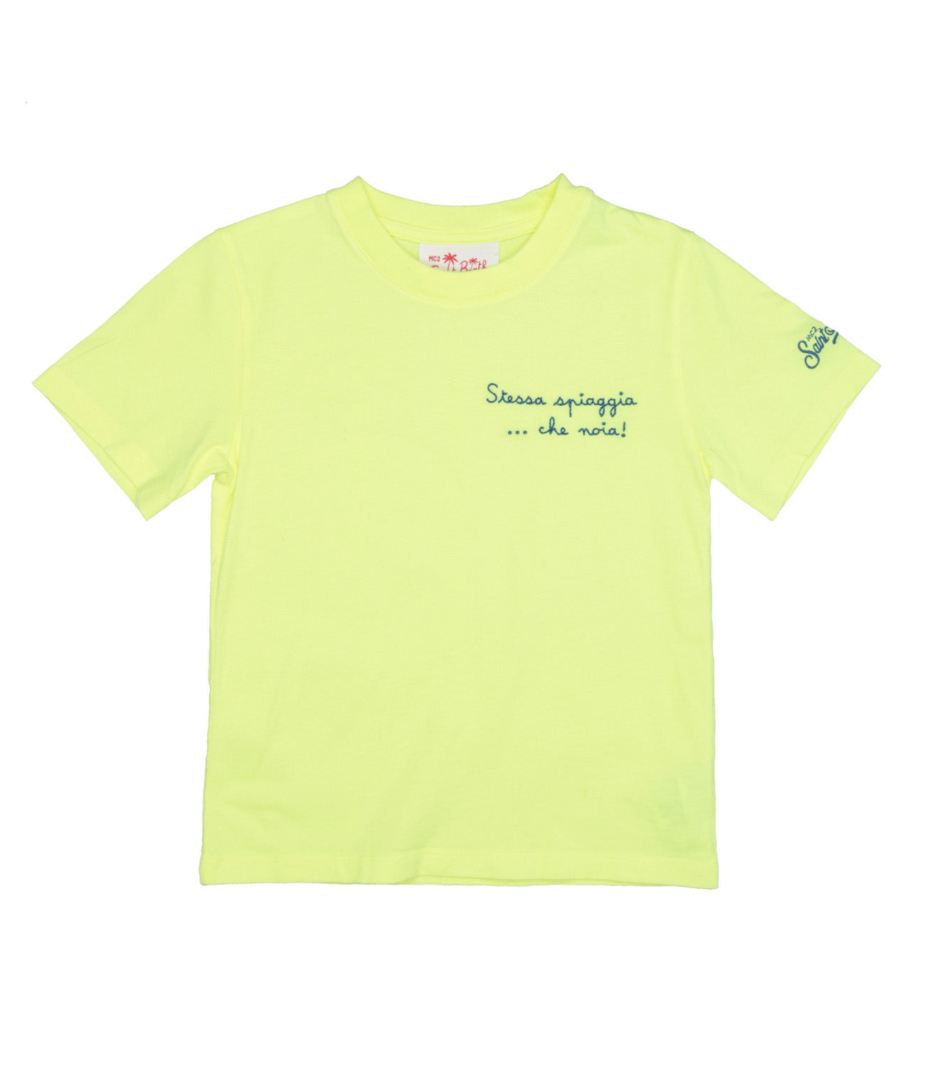 MC2 Saint Barth Kids | Yellow Lime T-Shirt