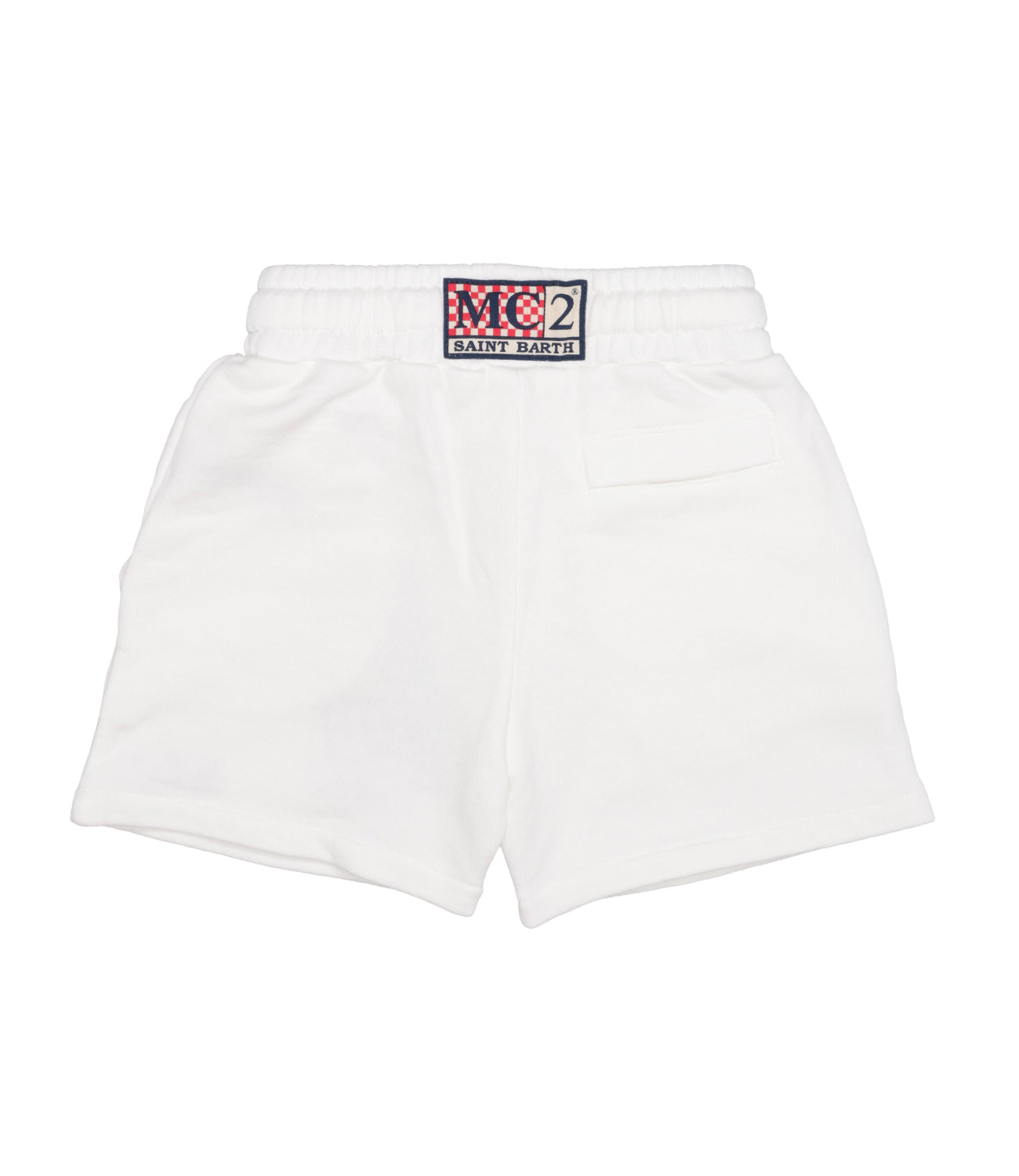 MC2 Saint Barth | White Sport Bermuda Shorts