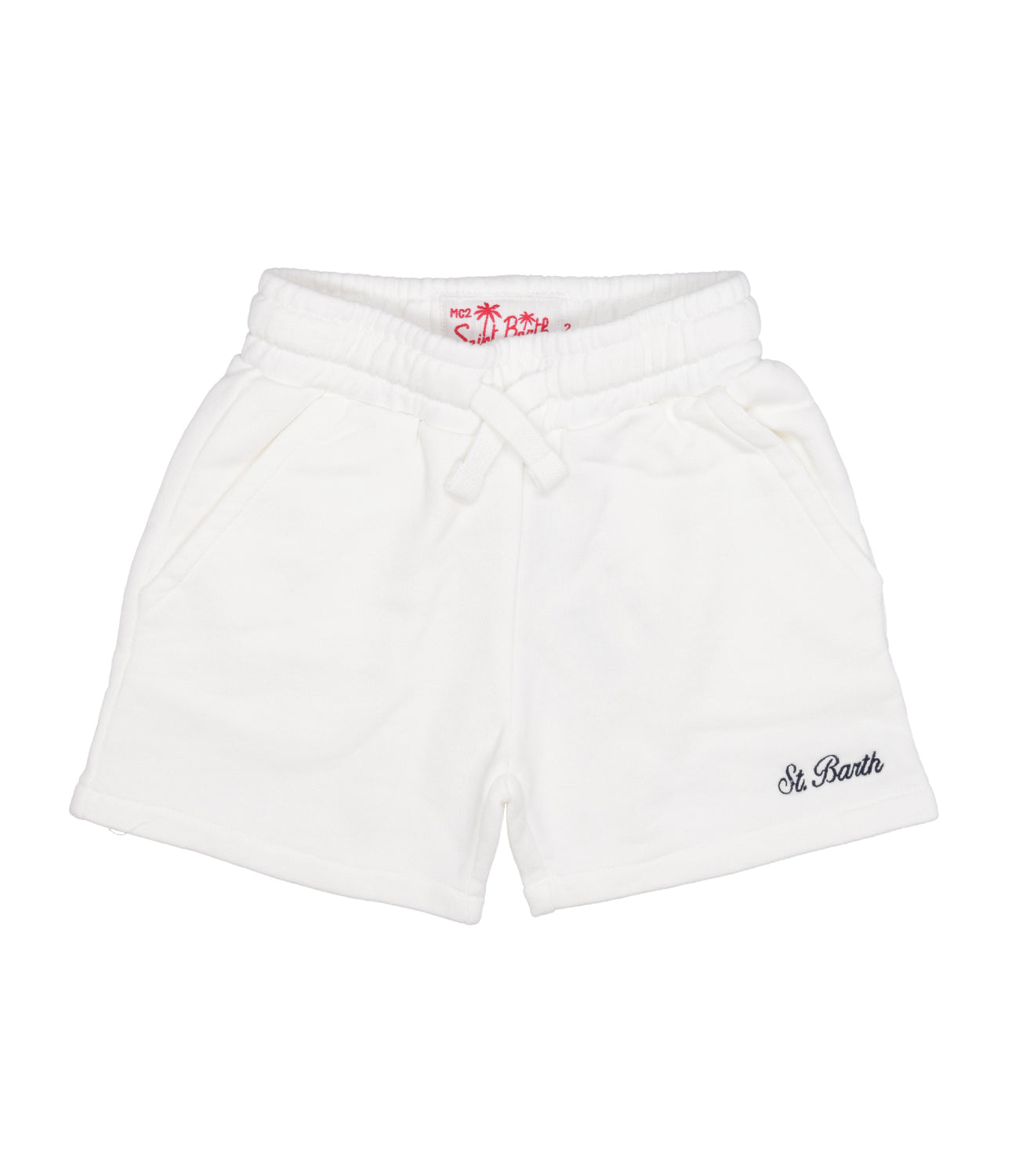 MC2 Saint Barth | White Sport Bermuda Shorts