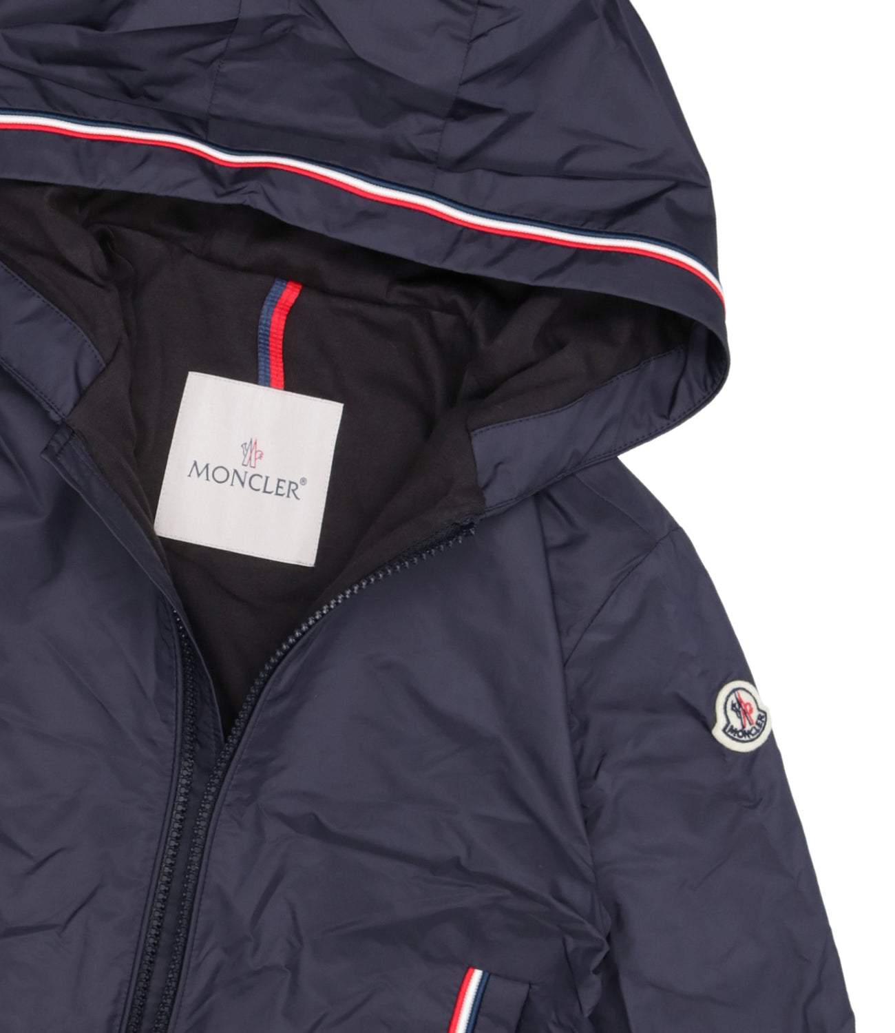 Moncler Junior | Giubbotto Blu Scuro