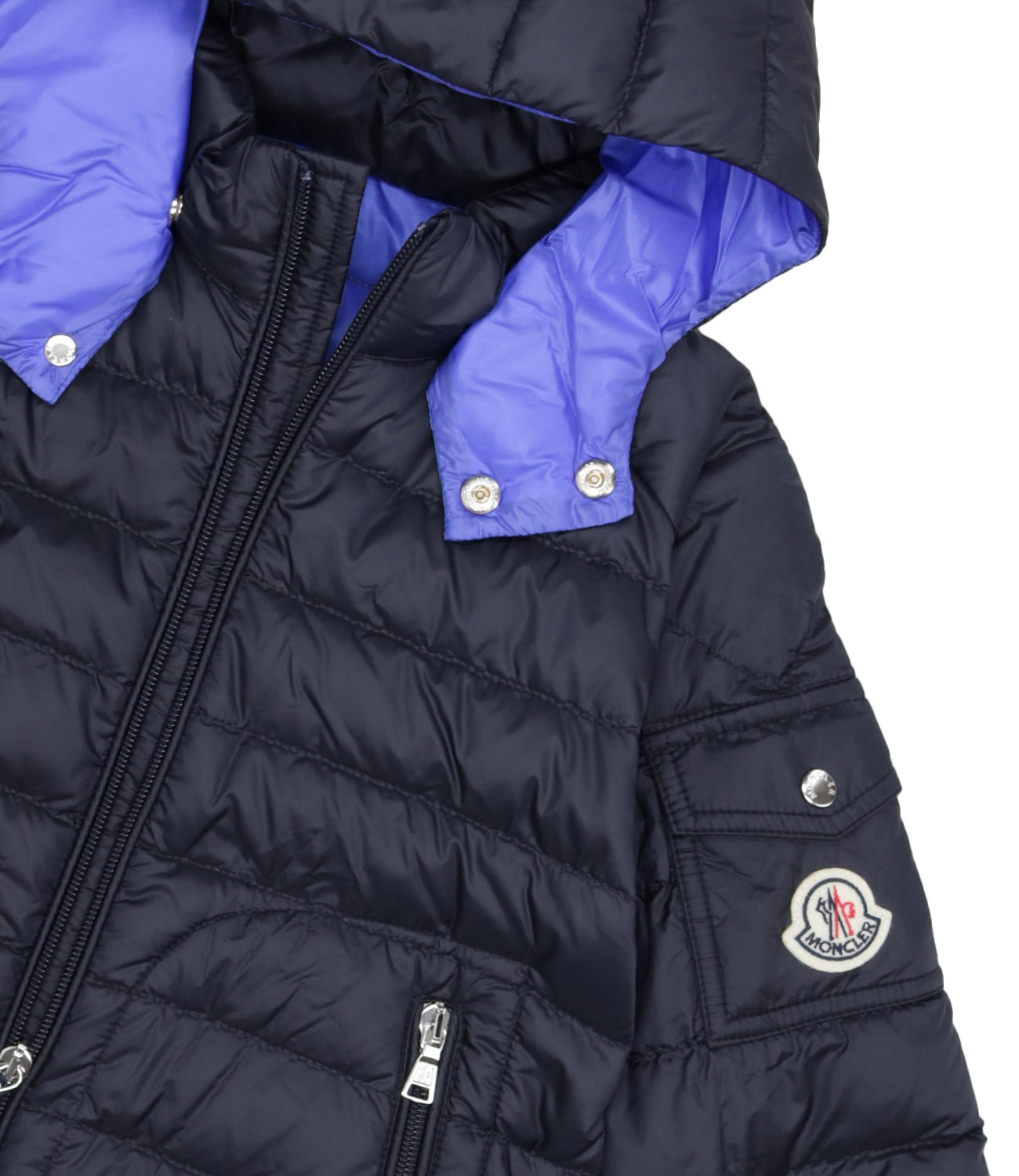 Moncler Junior | Giubbotto Blu navy