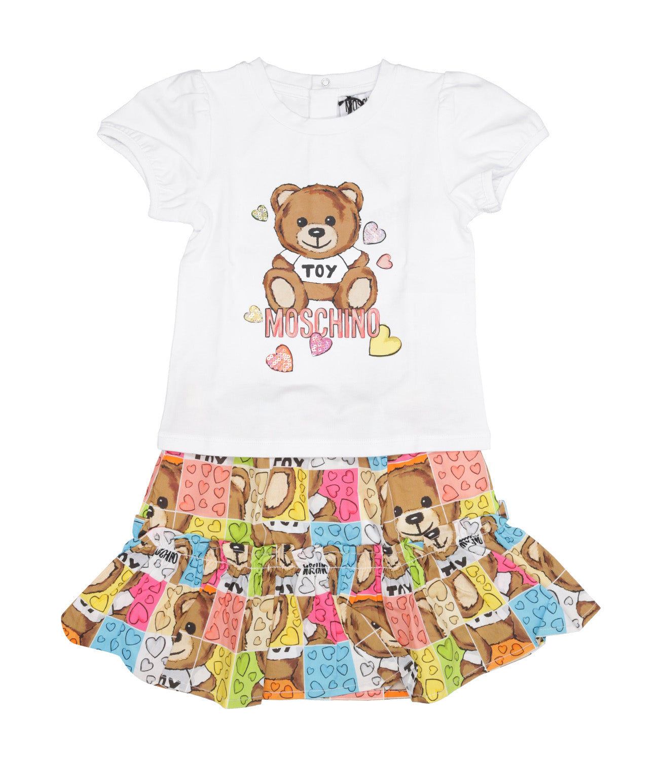 Moschino Baby | Set T-Shirt e Gonna Multicolor