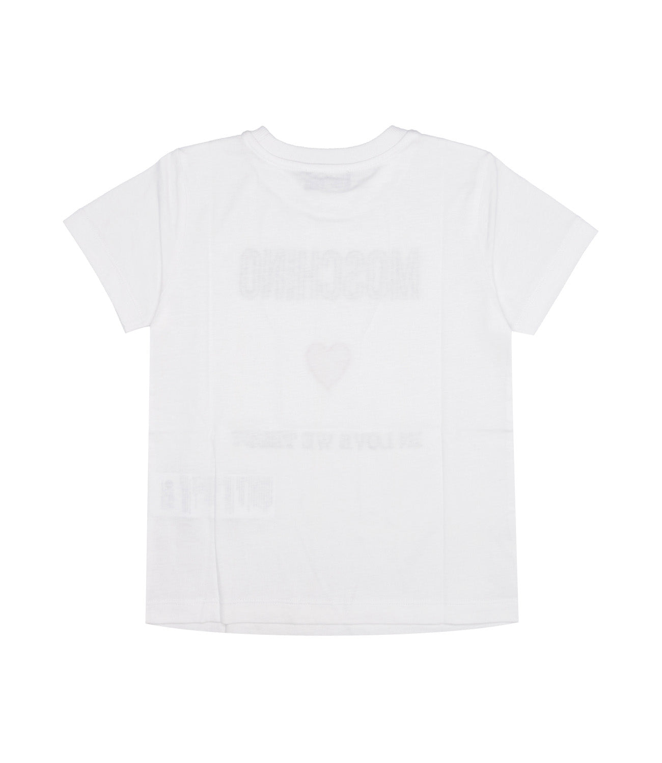 Moschino Kids | T-Shirt Bianco Ottico