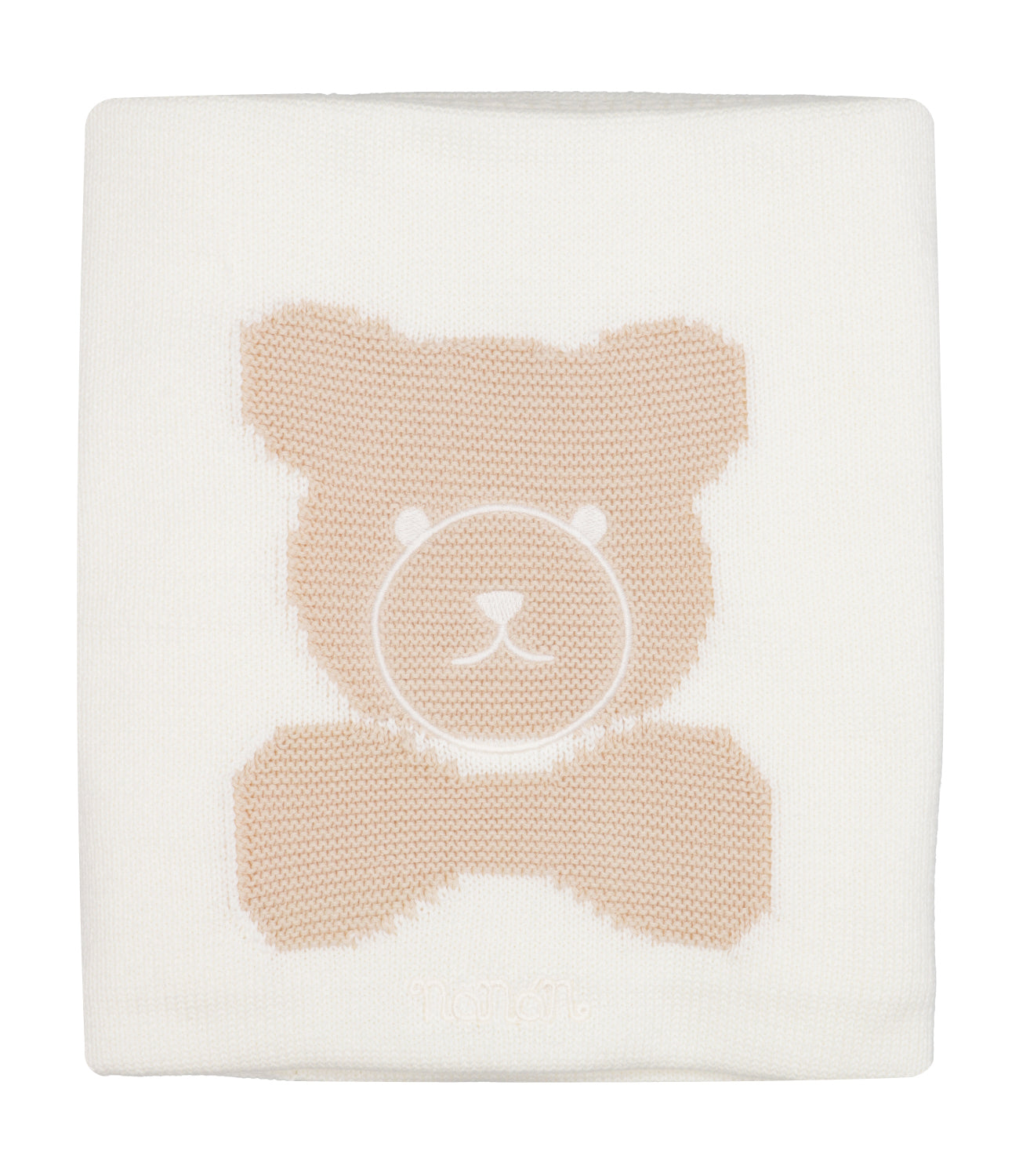 Nanan | White and Pink Blanket