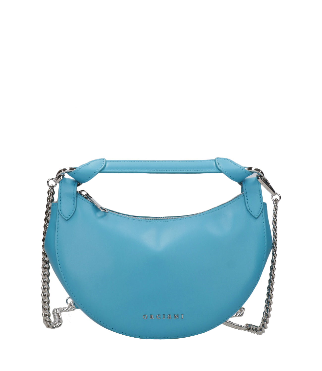 Orciani | Borsa Mini Bag Dumpling Soft Turchese