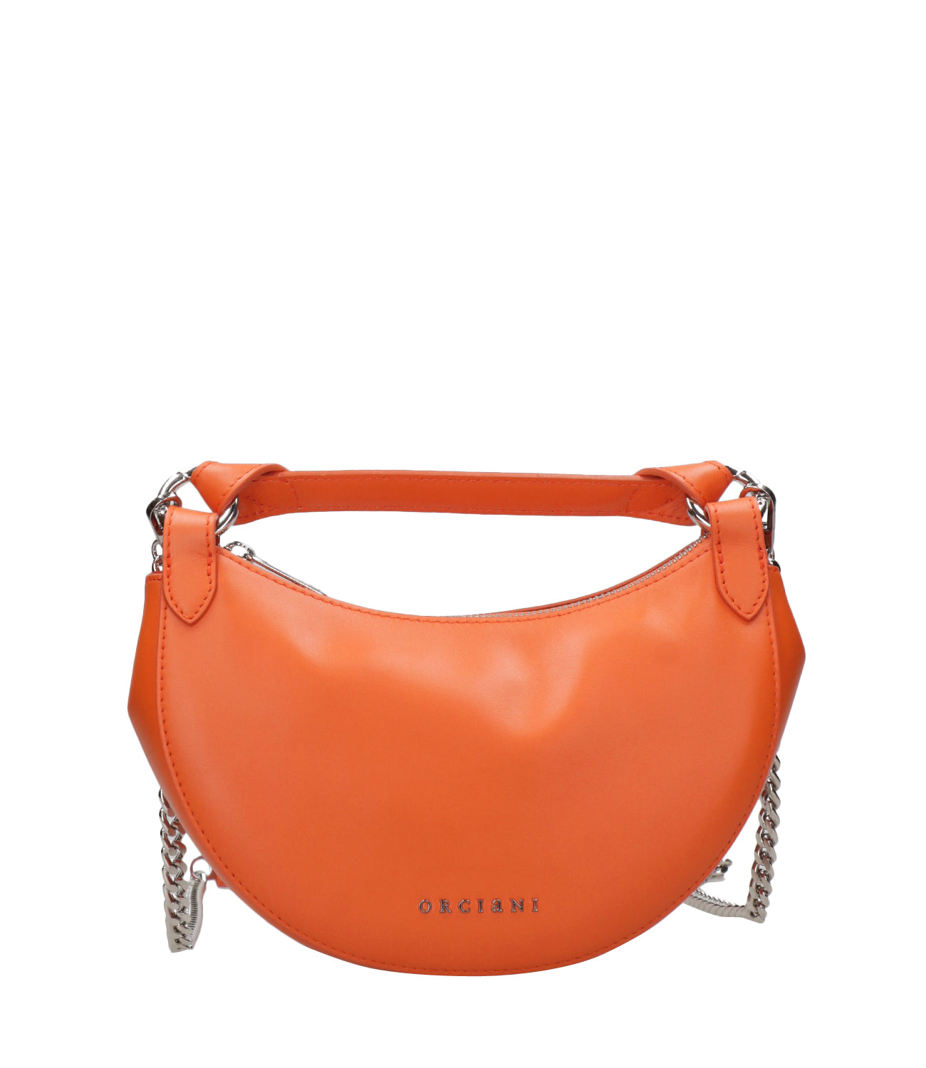 Orciani | Borsa Mini Bag Dumpling Soft Arancio