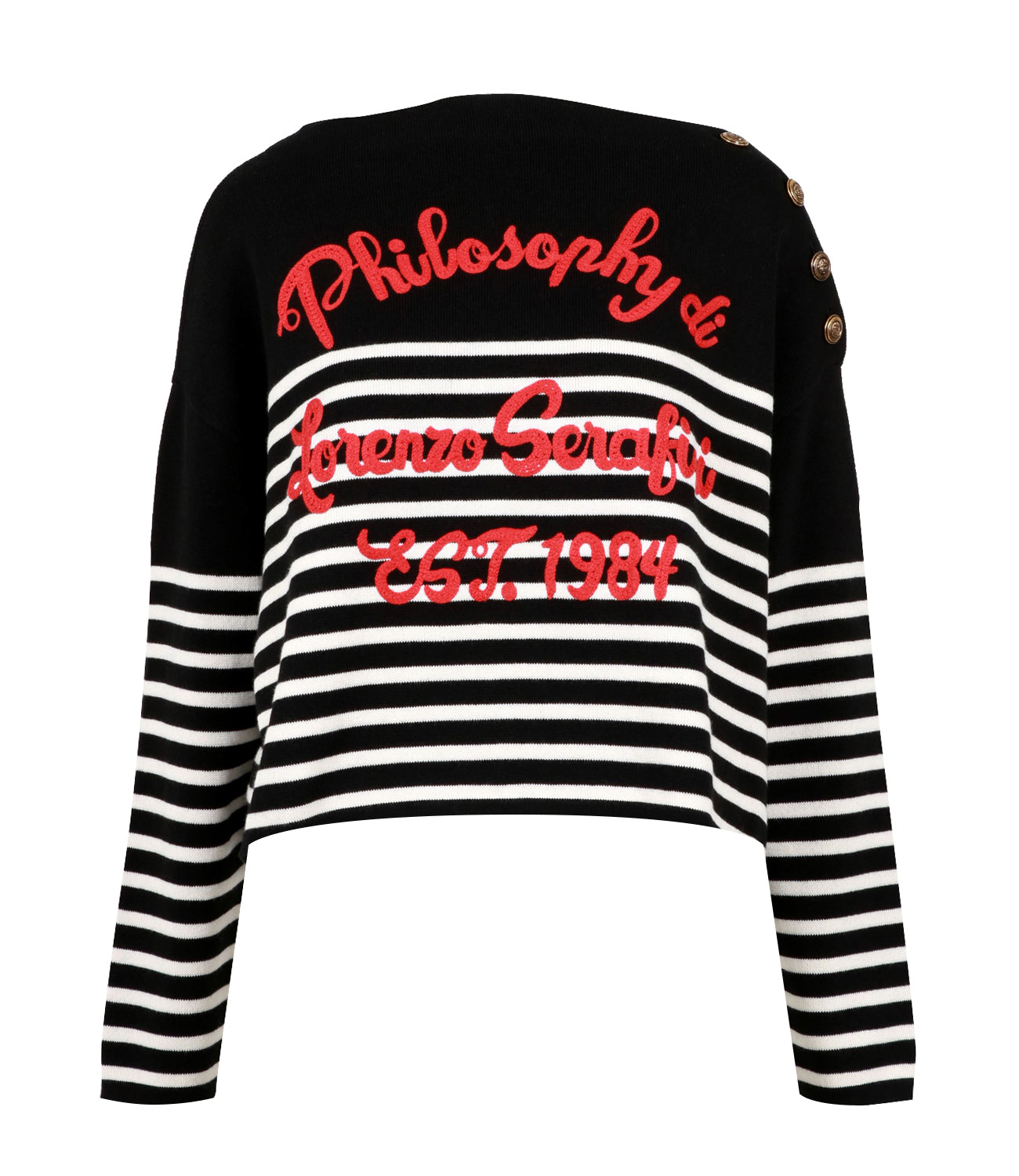 Philosophy by Lorenzo Serafini | Black Sweater