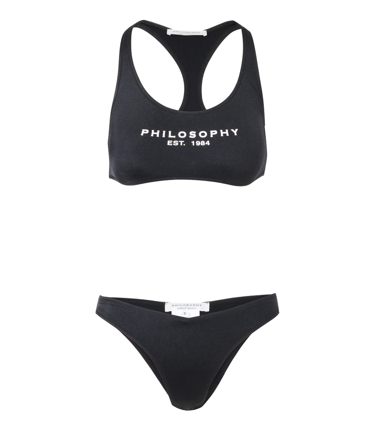 Philosophy di Lorenzo Serafini | Black Bikini Swimsuit