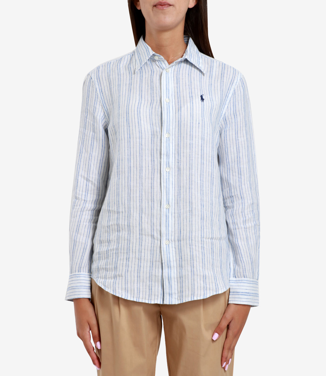 Polo Ralph Lauren | White and Blue Shirt