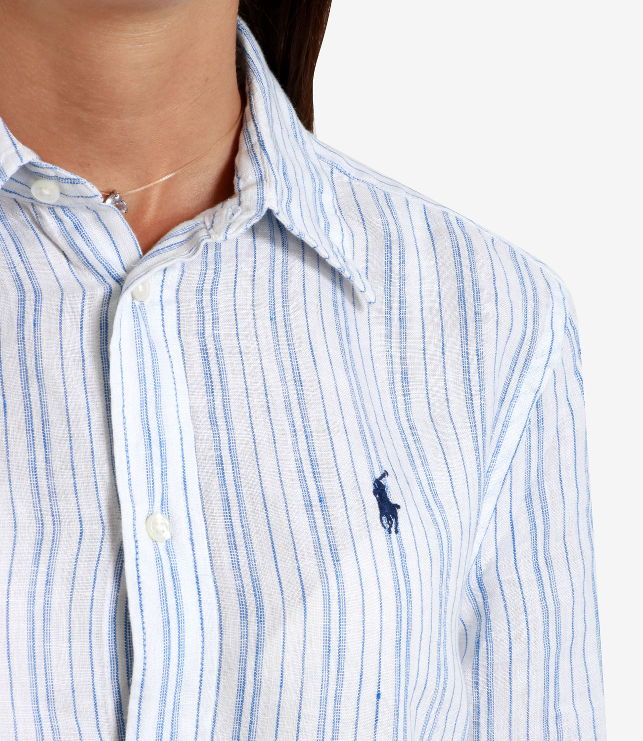 Polo Ralph Lauren | White and Blue Shirt