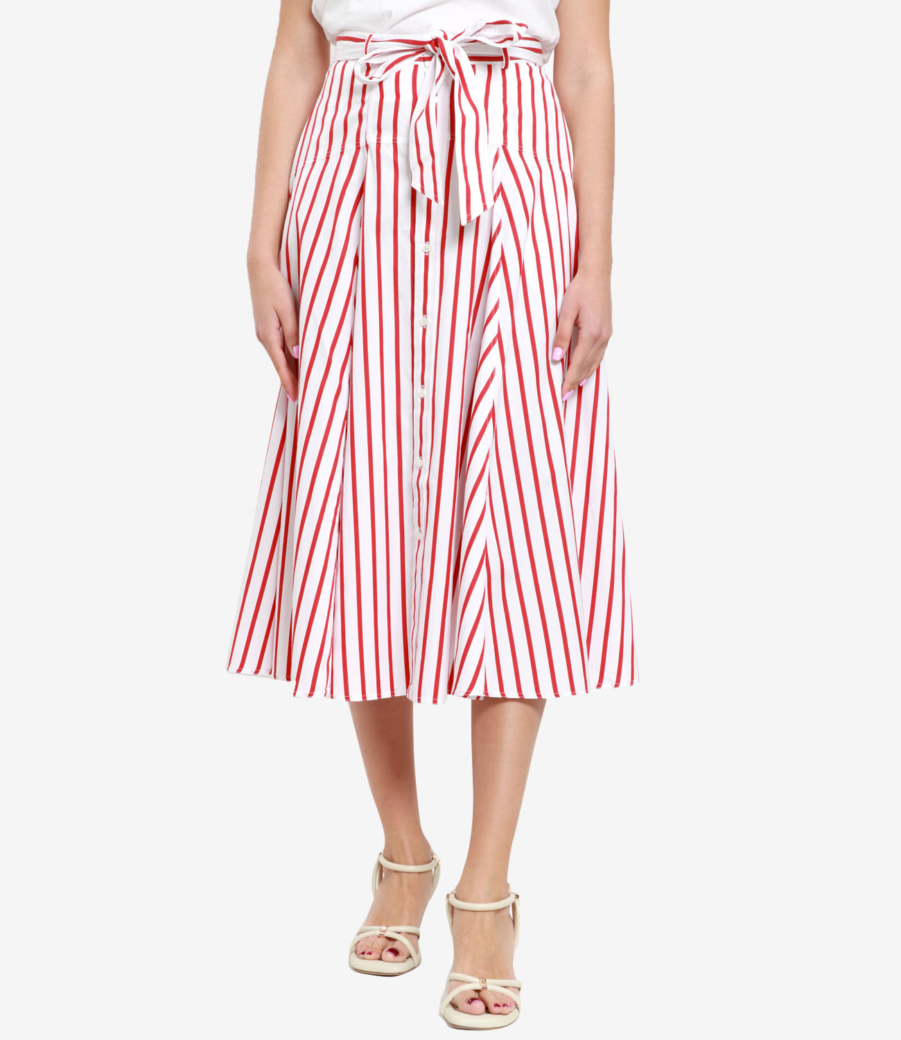 Polo Ralph Lauren | Red and White Skirt