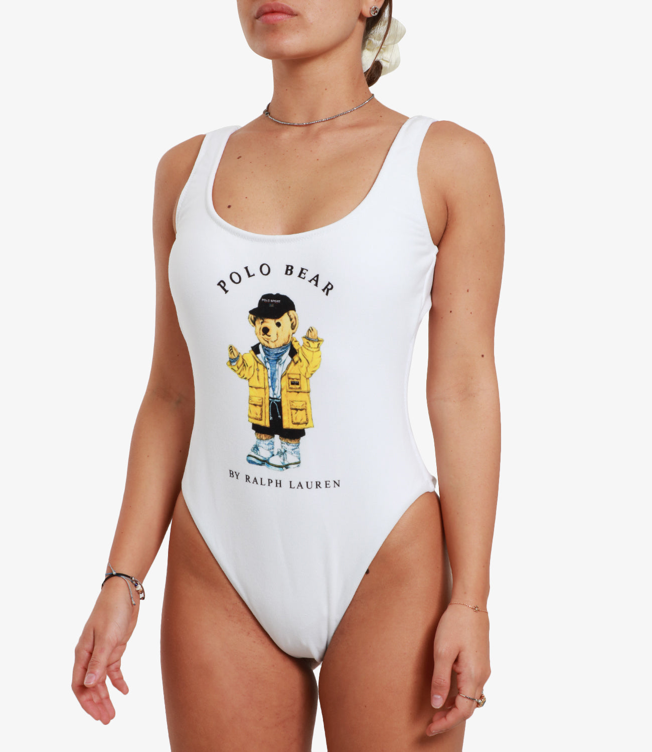 Polo Ralph Lauren | White One Piece Swimsuit