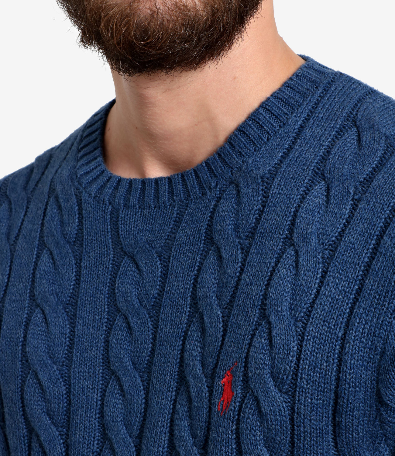 Polo Ralph Lauren | Open Blue Sweater