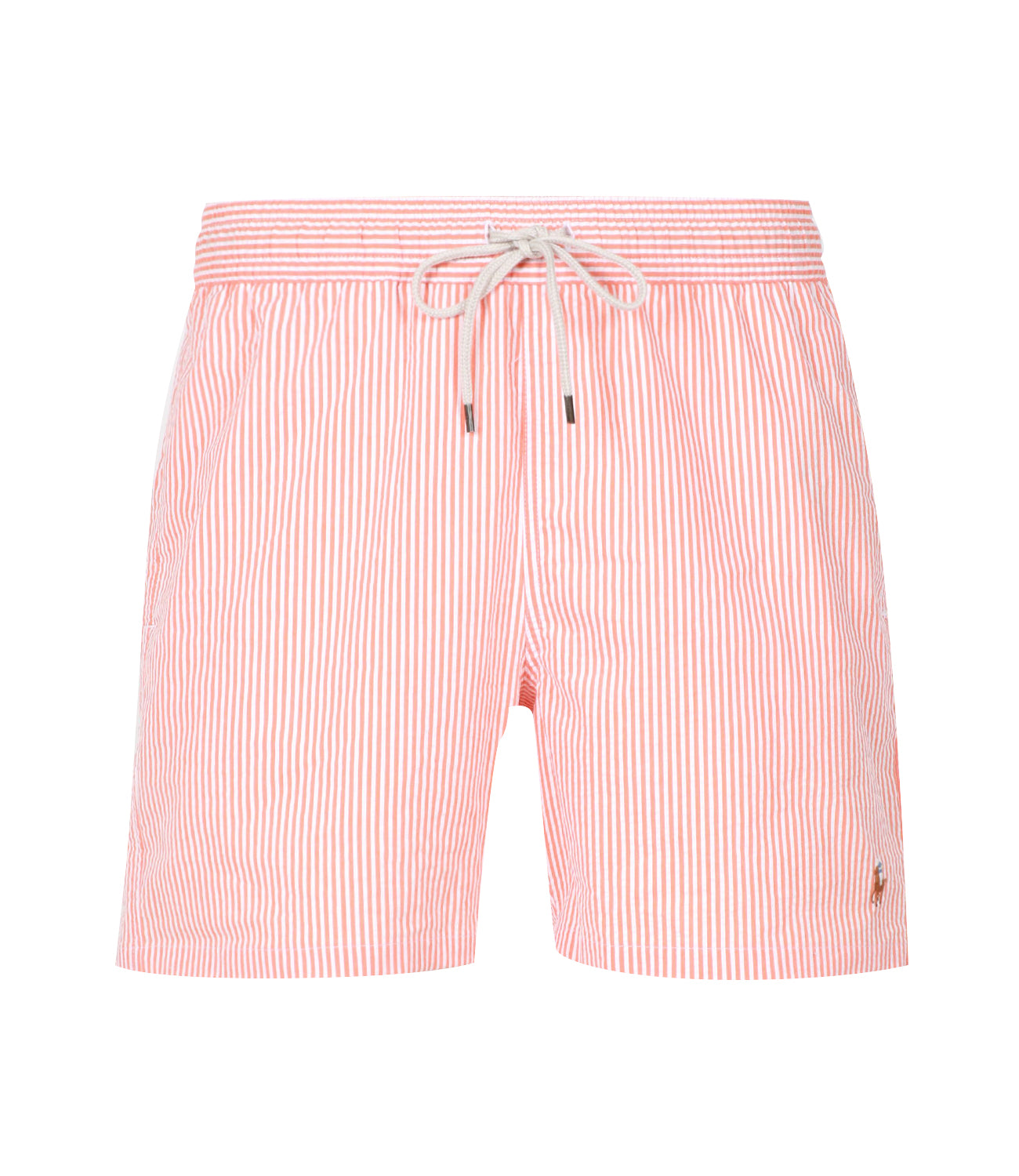 Polo Ralph Lauren | Costume Boxer Traveler Classic Swim Arancio e Bianco