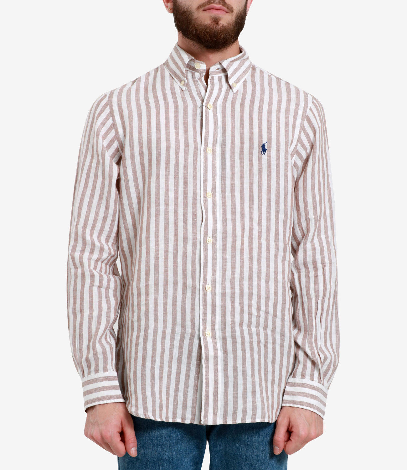 Polo Ralph Lauren | Camicia Beige e Bianco