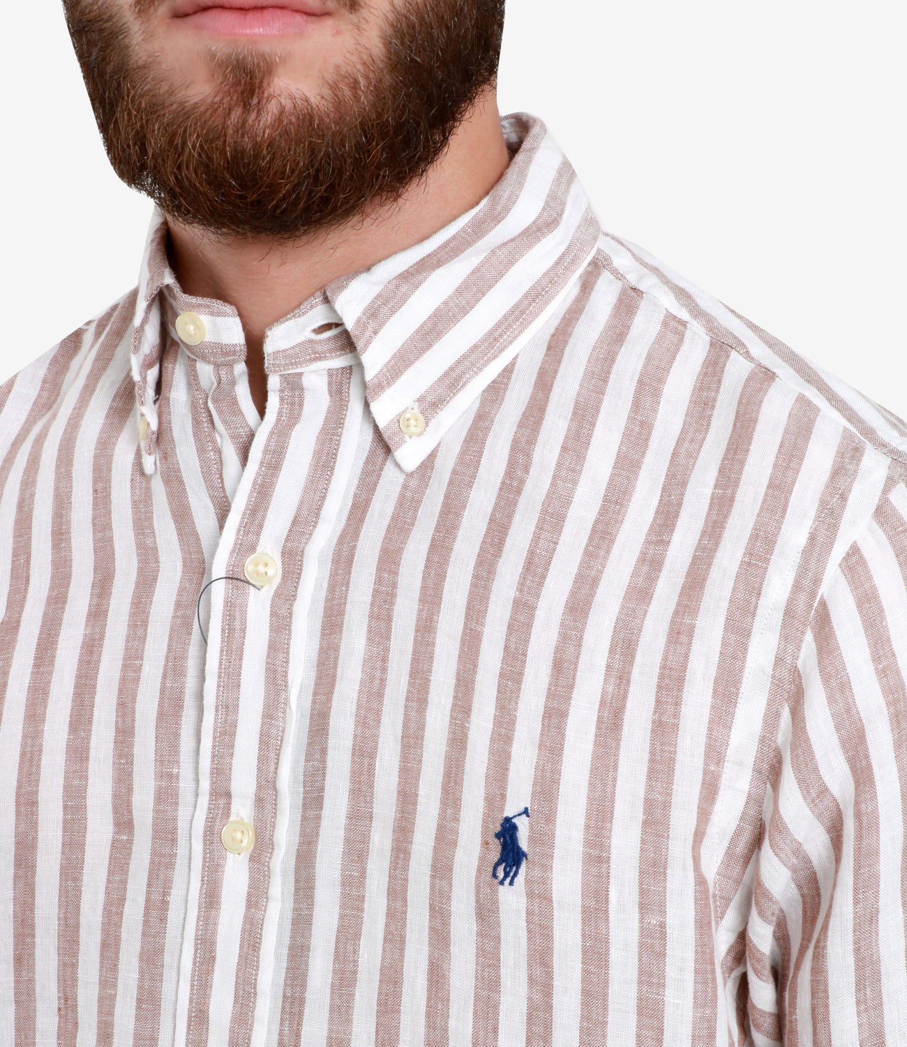 Polo Ralph Lauren | Camicia Beige e Bianco