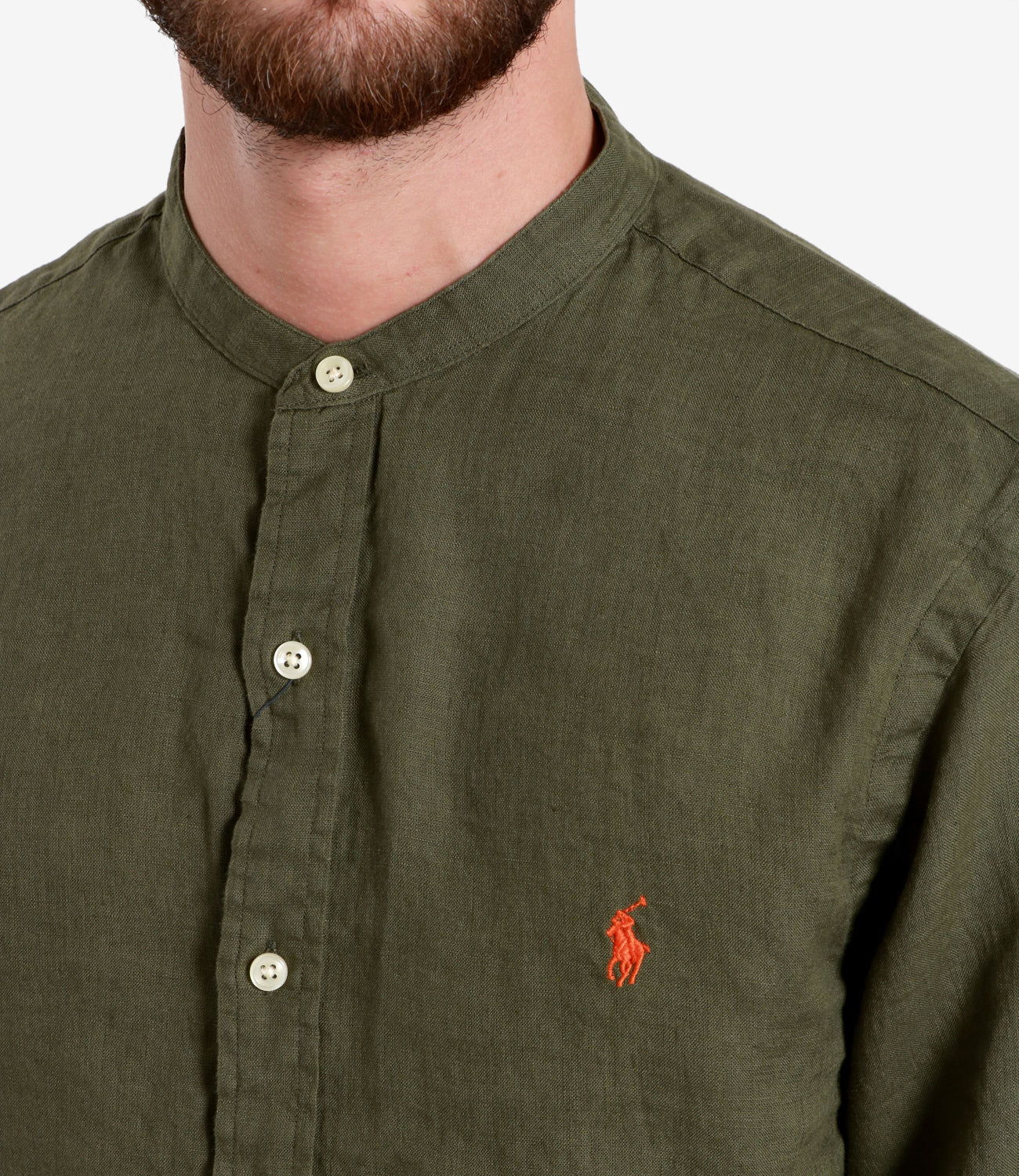 Polo Ralph Lauren | Camicia Slim Fit Verde Militare