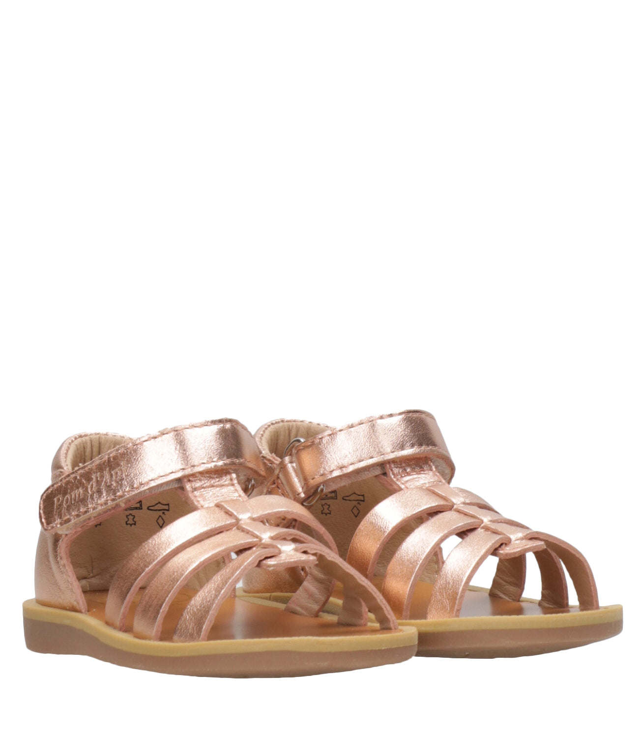 Pom D'Api | Sandal Poppy Strapp Copper