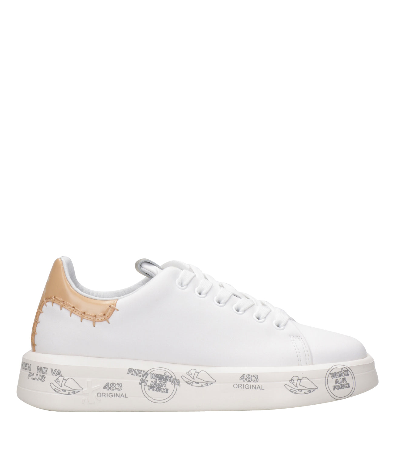 Premiata | Belle White Sneakers