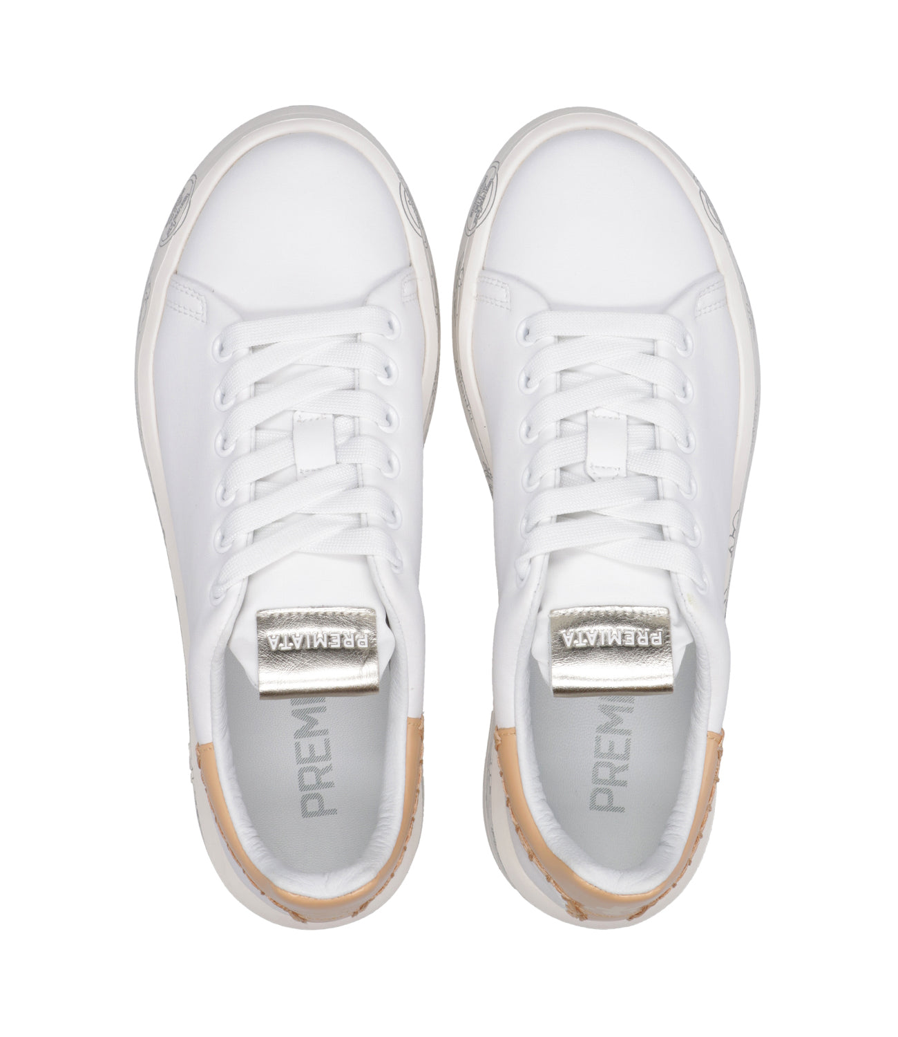 Premiata | Belle White Sneakers